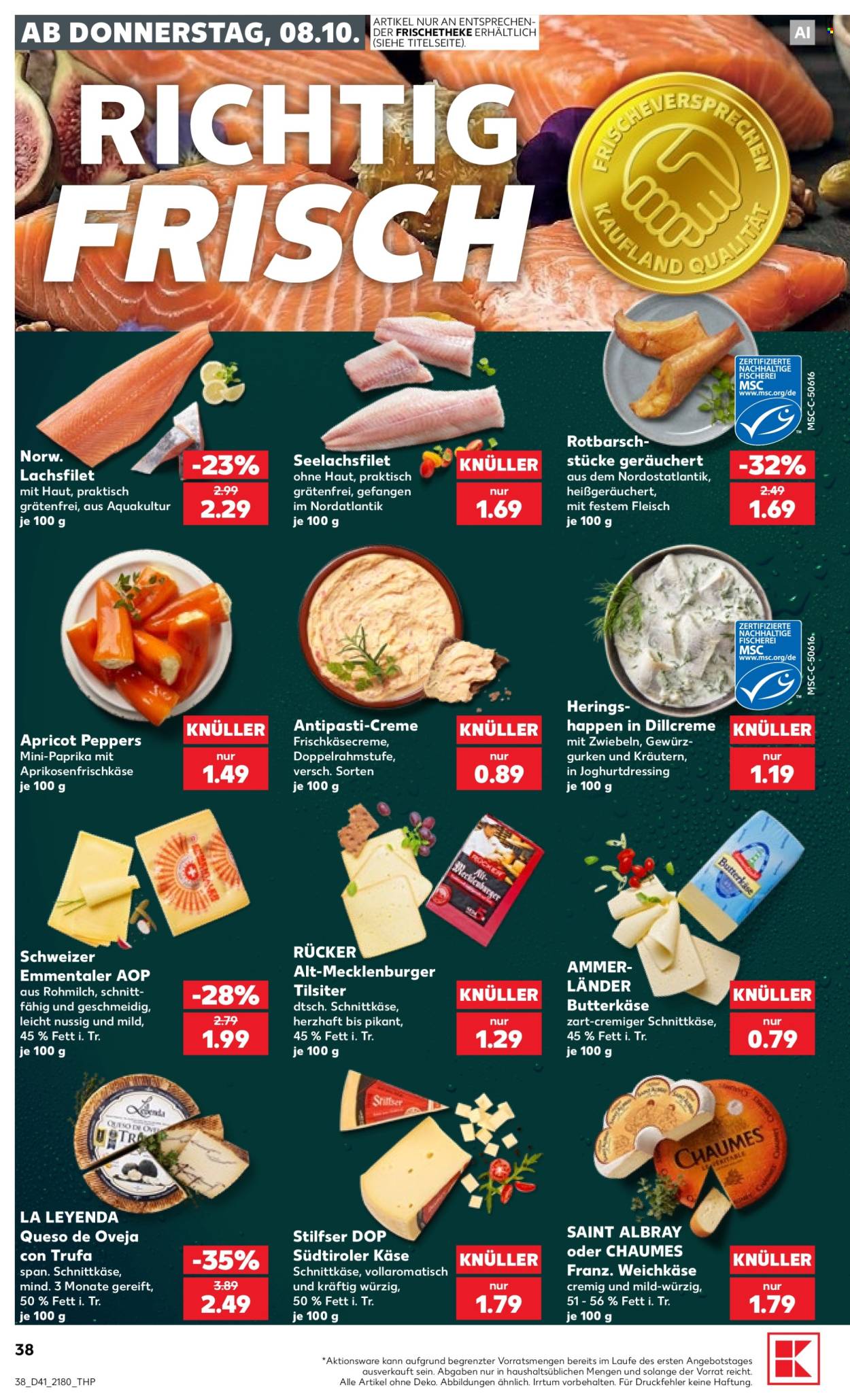 Leták Kaufland - 8.10.2026 - 14.10.2026. Strana 38
