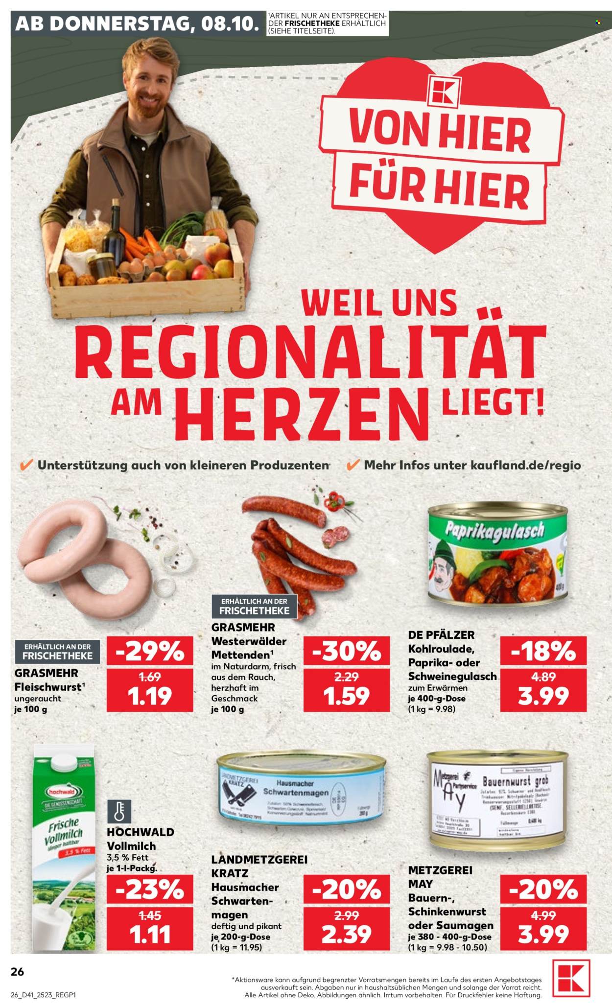 Leták Kaufland - 8.10.2026 - 14.10.2026. Strana 26