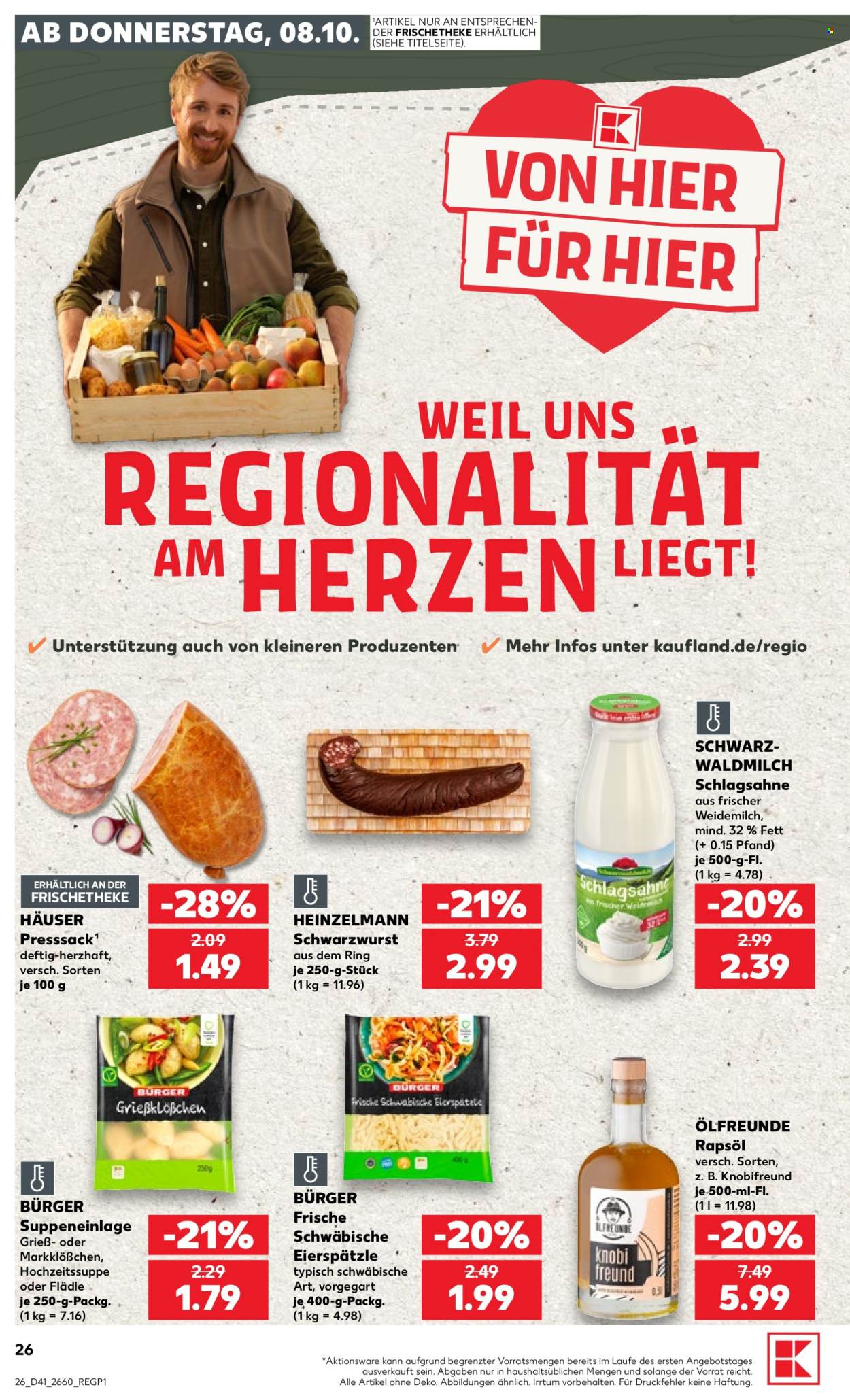Leták Kaufland - 8.10.2026 - 14.10.2026. Strana 26