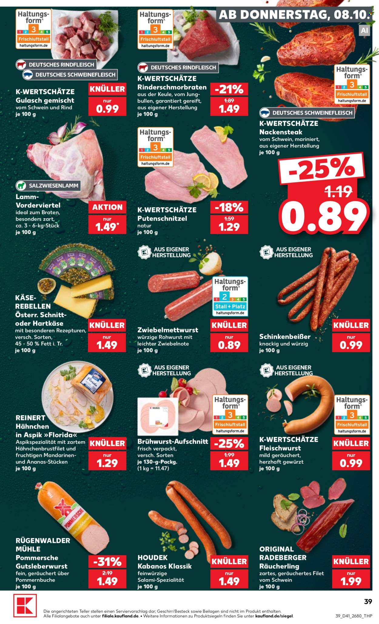 Leták Kaufland - 8.10.2026 - 14.10.2026. Strana 39