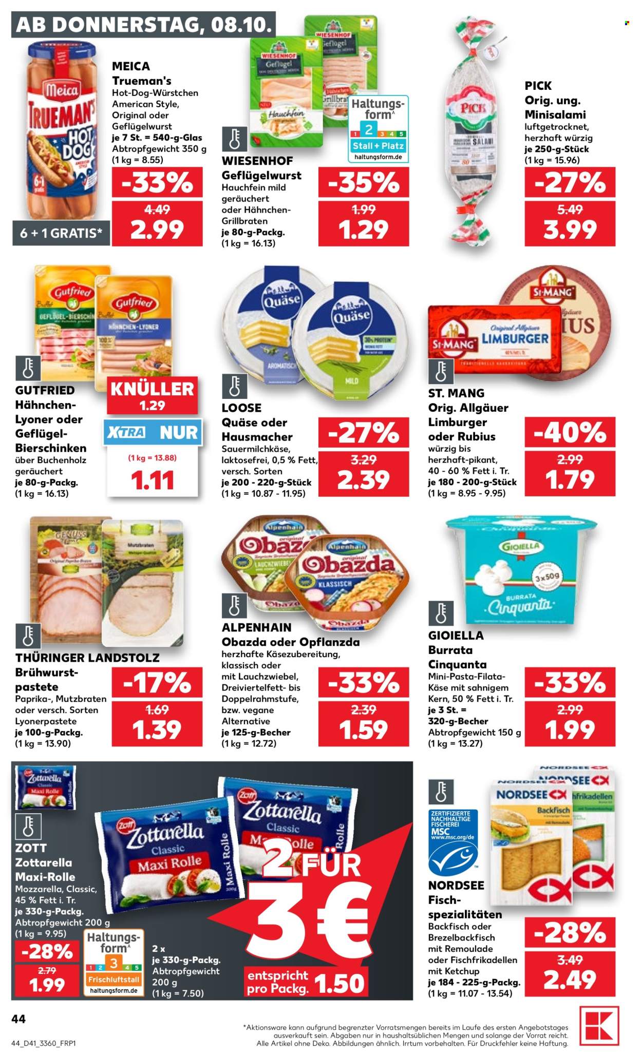 Leták Kaufland - 8.10.2026 - 14.10.2026. Strana 44