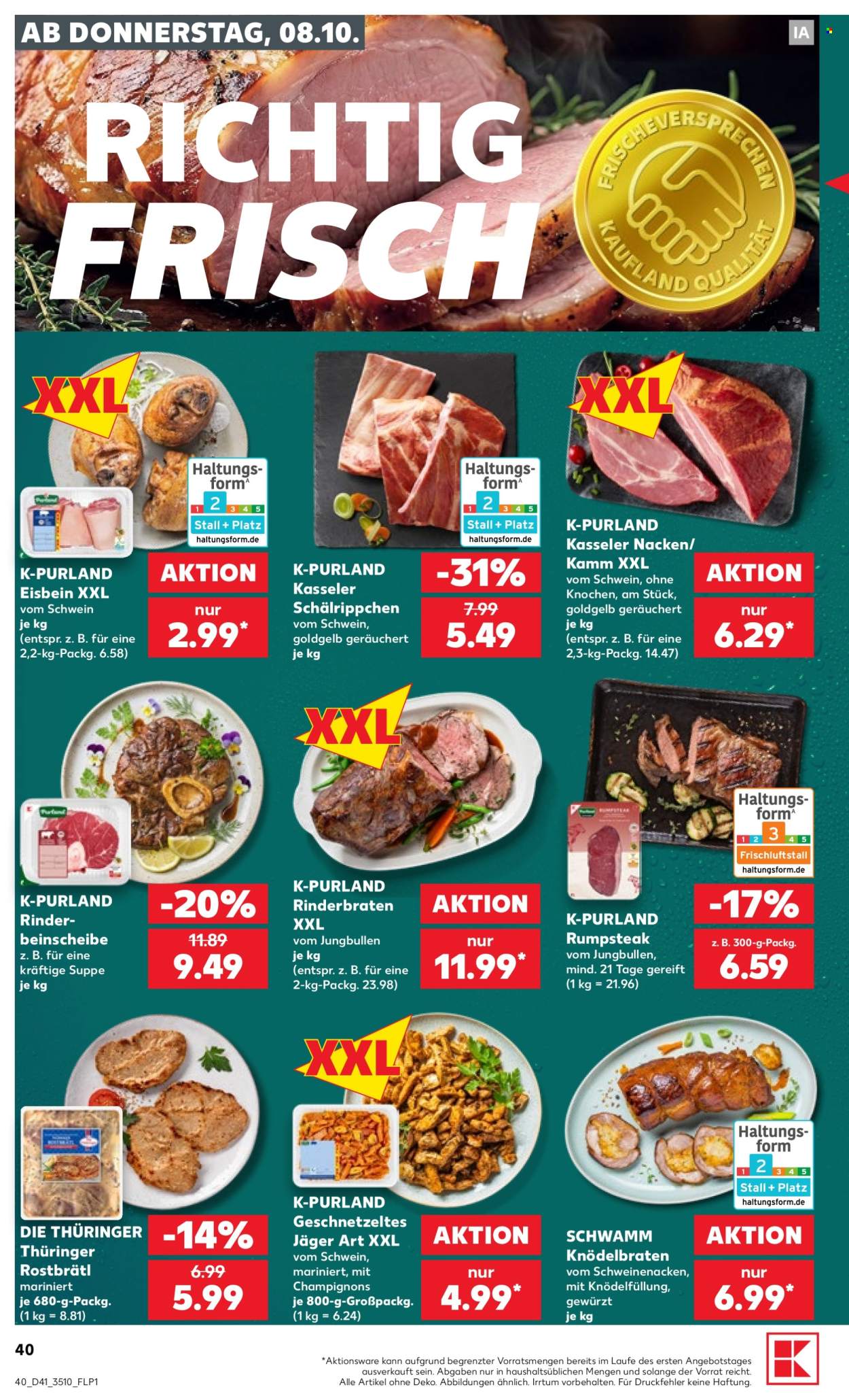 Leták Kaufland - 8.10.2026 - 14.10.2026. Strana 40