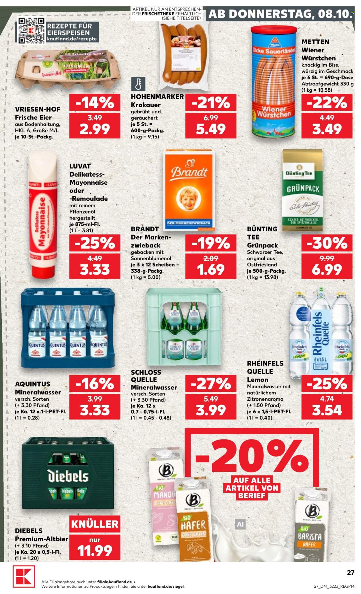 Leták Kaufland - 8.10.2026 - 14.10.2026. Strana 27