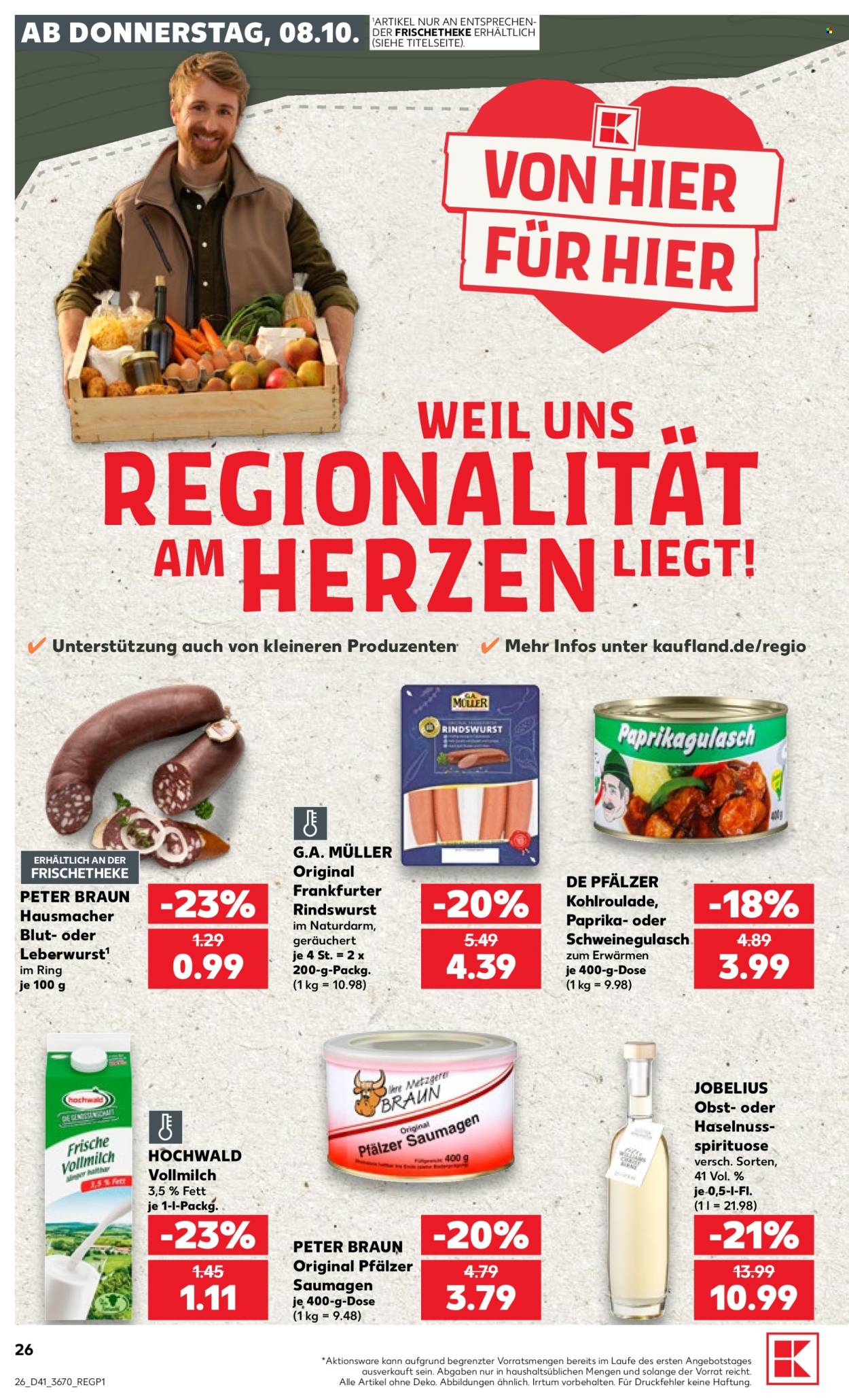 Leták Kaufland - 8.10.2026 - 14.10.2026. Strana 26