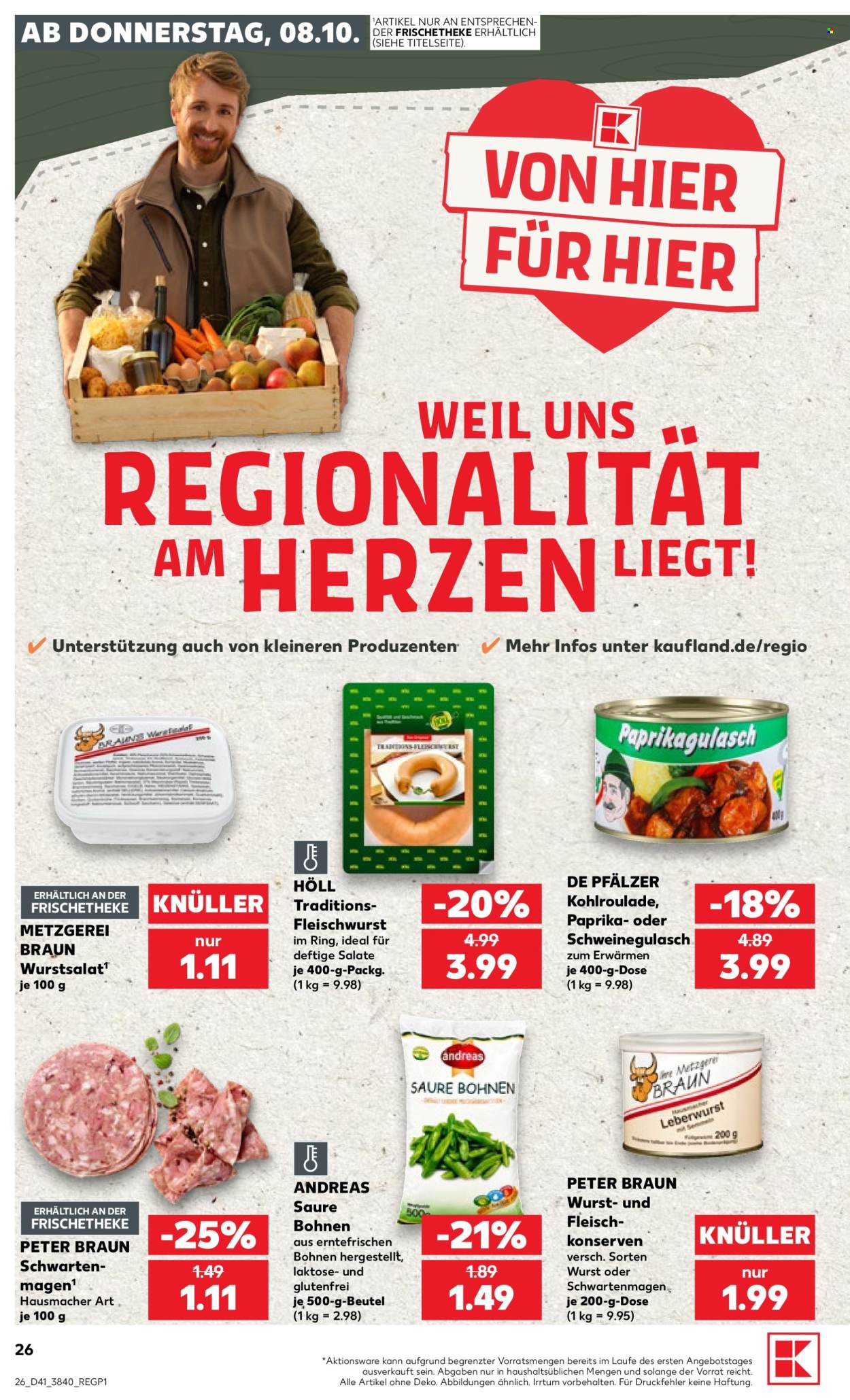 Leták Kaufland - 8.10.2026 - 14.10.2026. Strana 26
