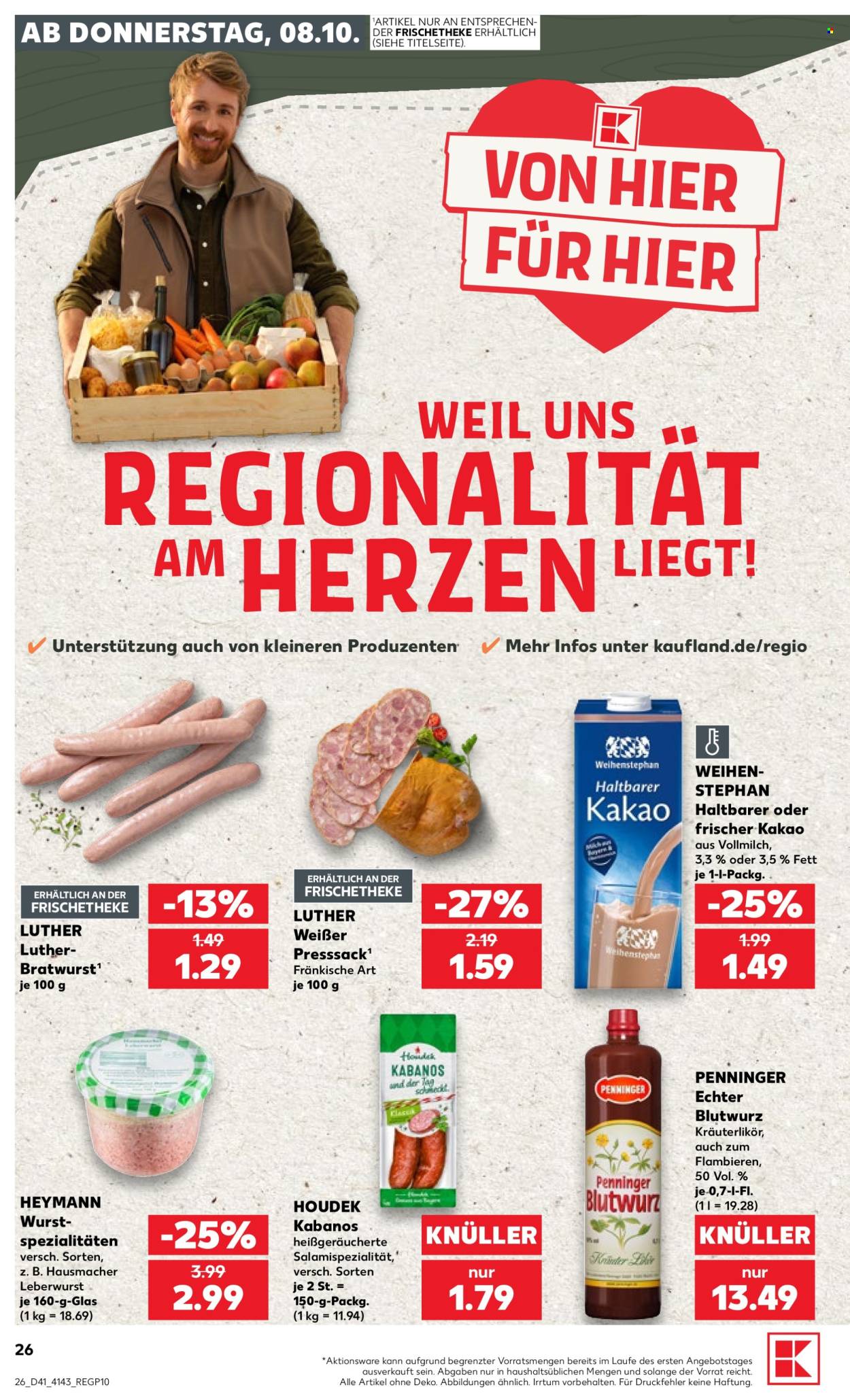 Leták Kaufland - 8.10.2026 - 14.10.2026. Strana 26