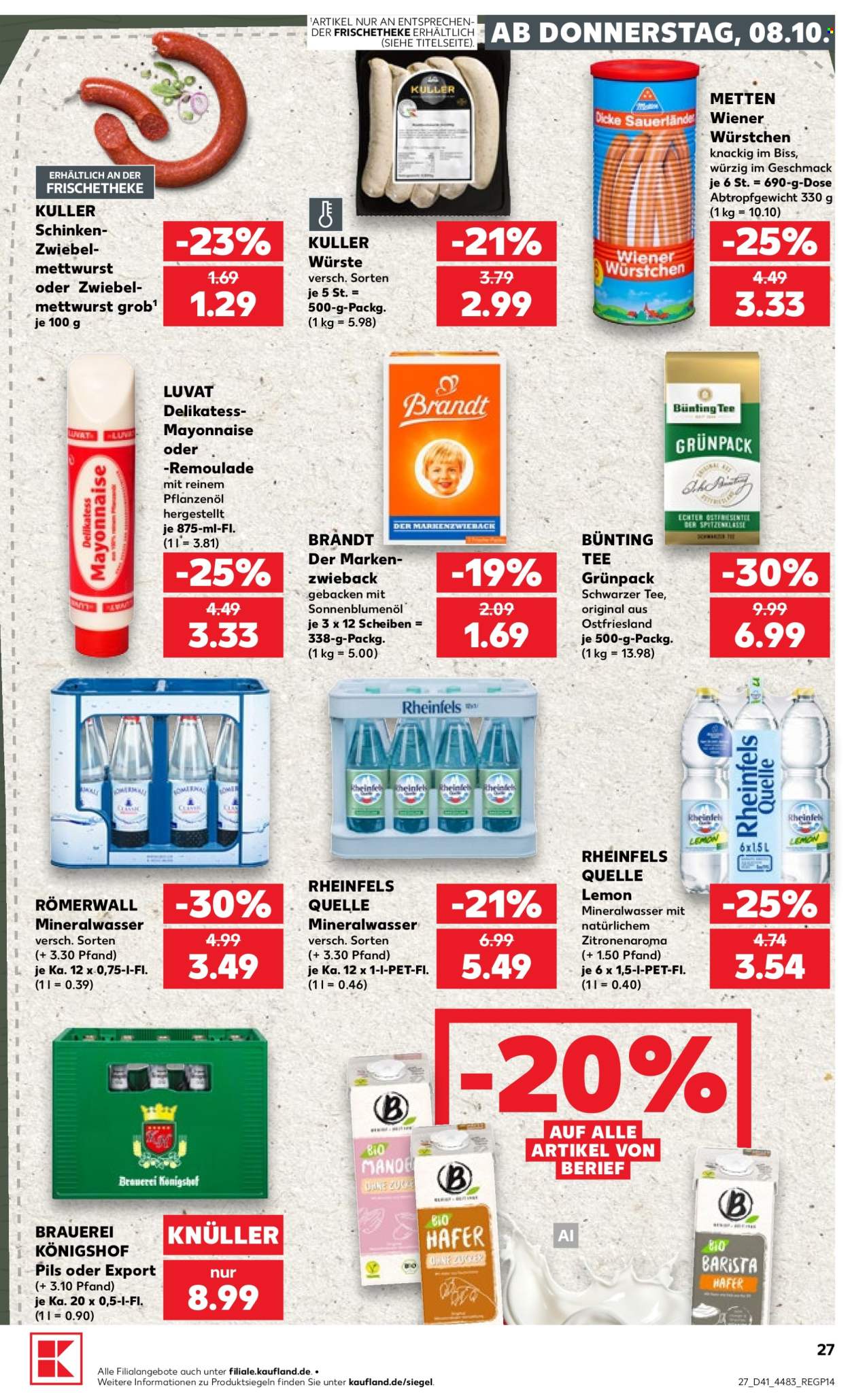 Leták Kaufland - 8.10.2026 - 14.10.2026. Strana 27