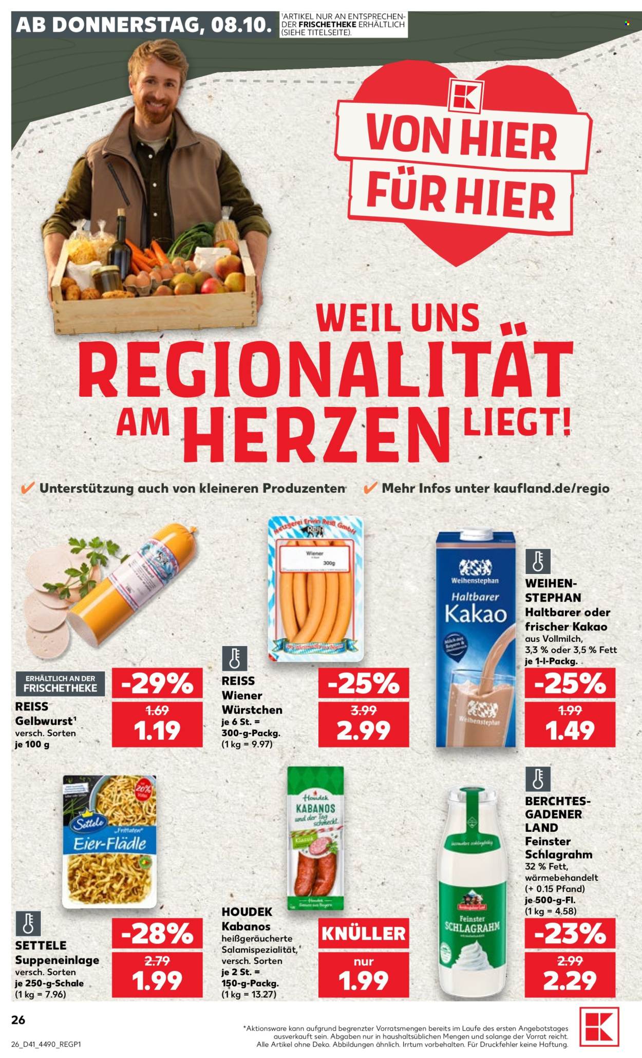 Leták Kaufland - 8.10.2026 - 14.10.2026. Strana 26