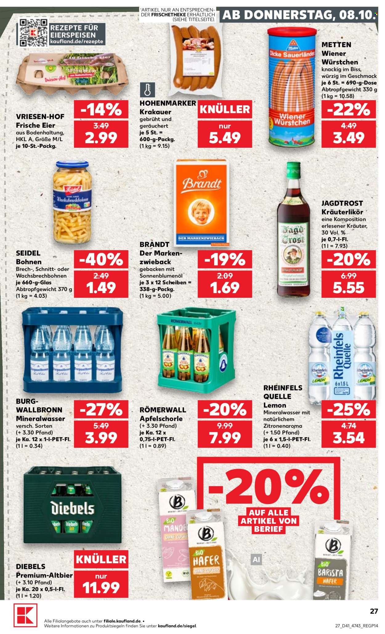 Leták Kaufland - 8.10.2026 - 14.10.2026. Strana 27