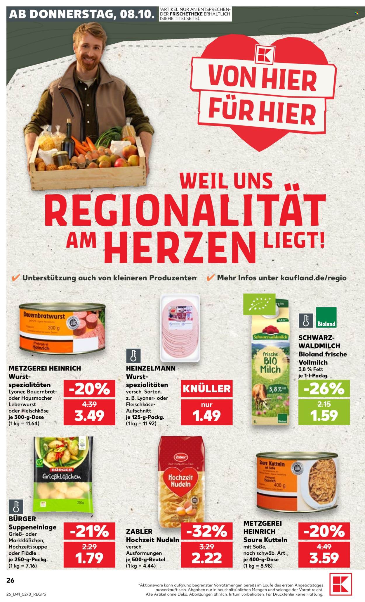 Leták Kaufland - 8.10.2026 - 14.10.2026. Strana 26
