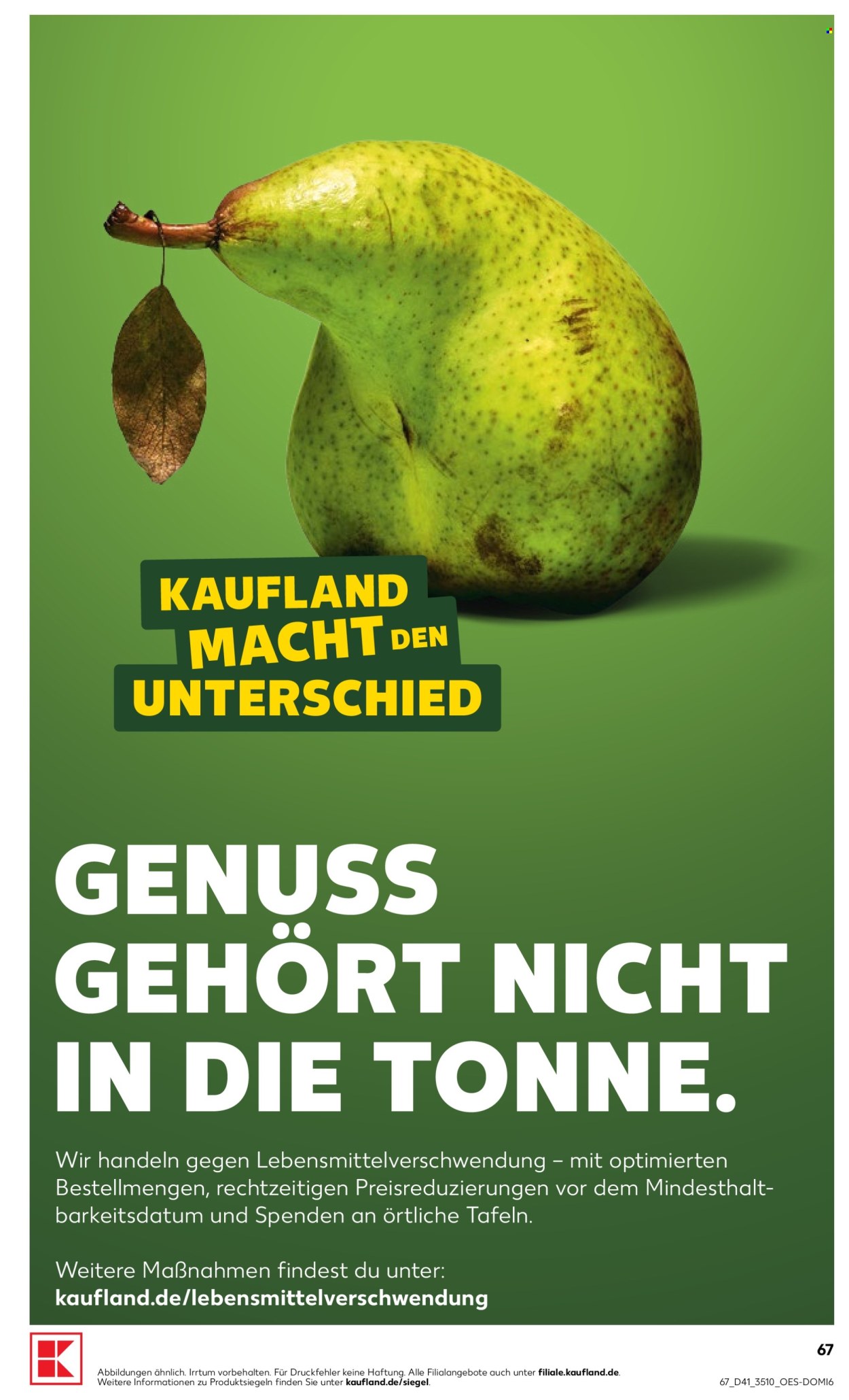 Leták Kaufland - 8.10.2026 - 14.10.2026. Strana 67