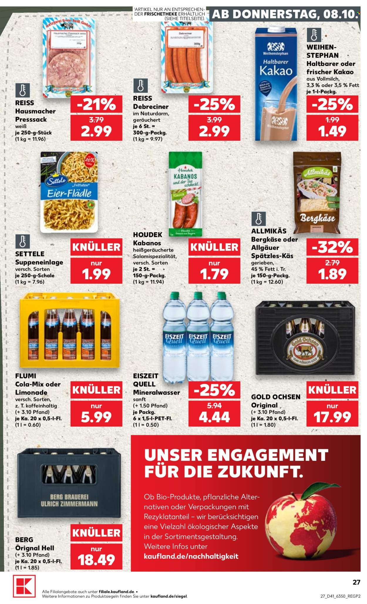 Leták Kaufland - 8.10.2026 - 14.10.2026. Strana 27
