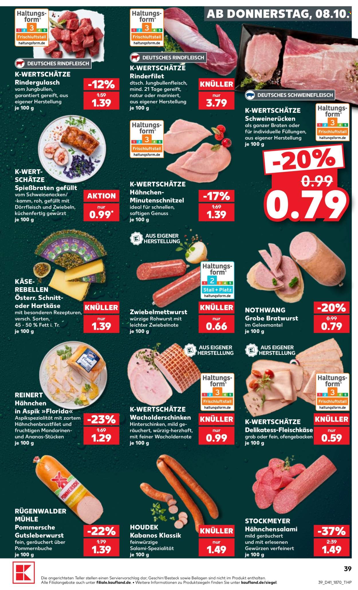 Leták Kaufland - 8.10.2026 - 14.10.2026. Strana 39