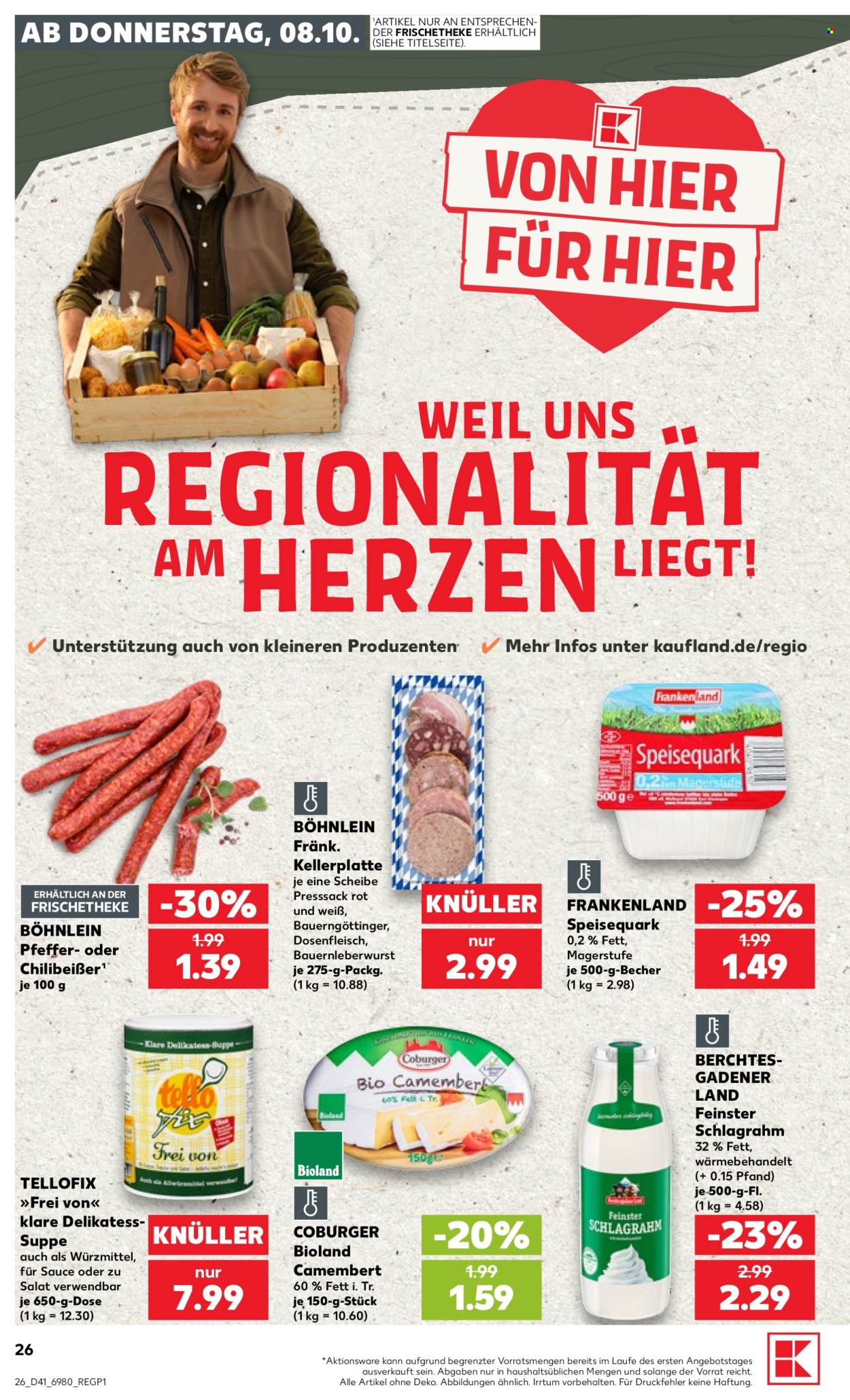 Leták Kaufland - 8.10.2026 - 14.10.2026. Strana 26