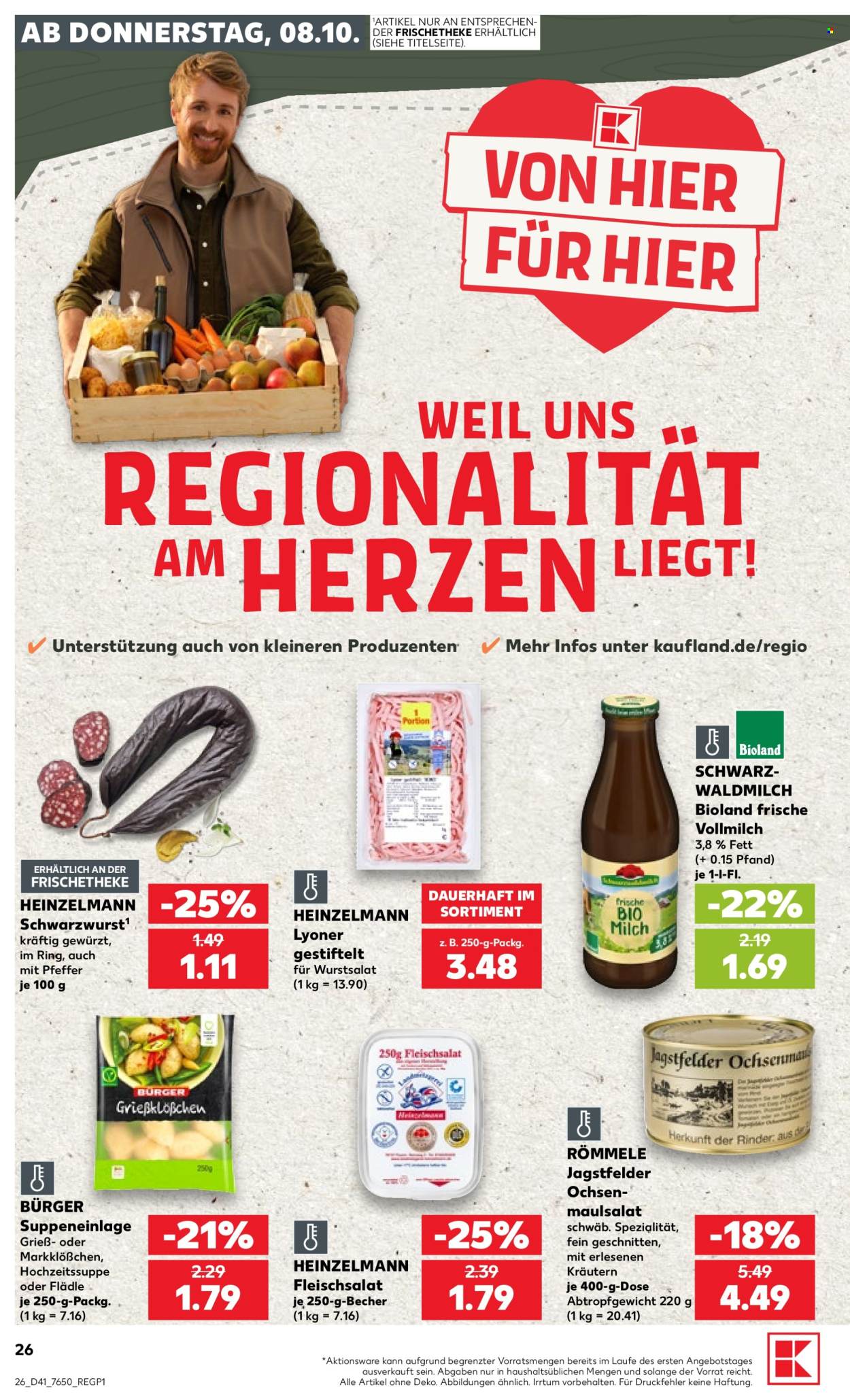 Leták Kaufland - 8.10.2026 - 14.10.2026. Strana 26