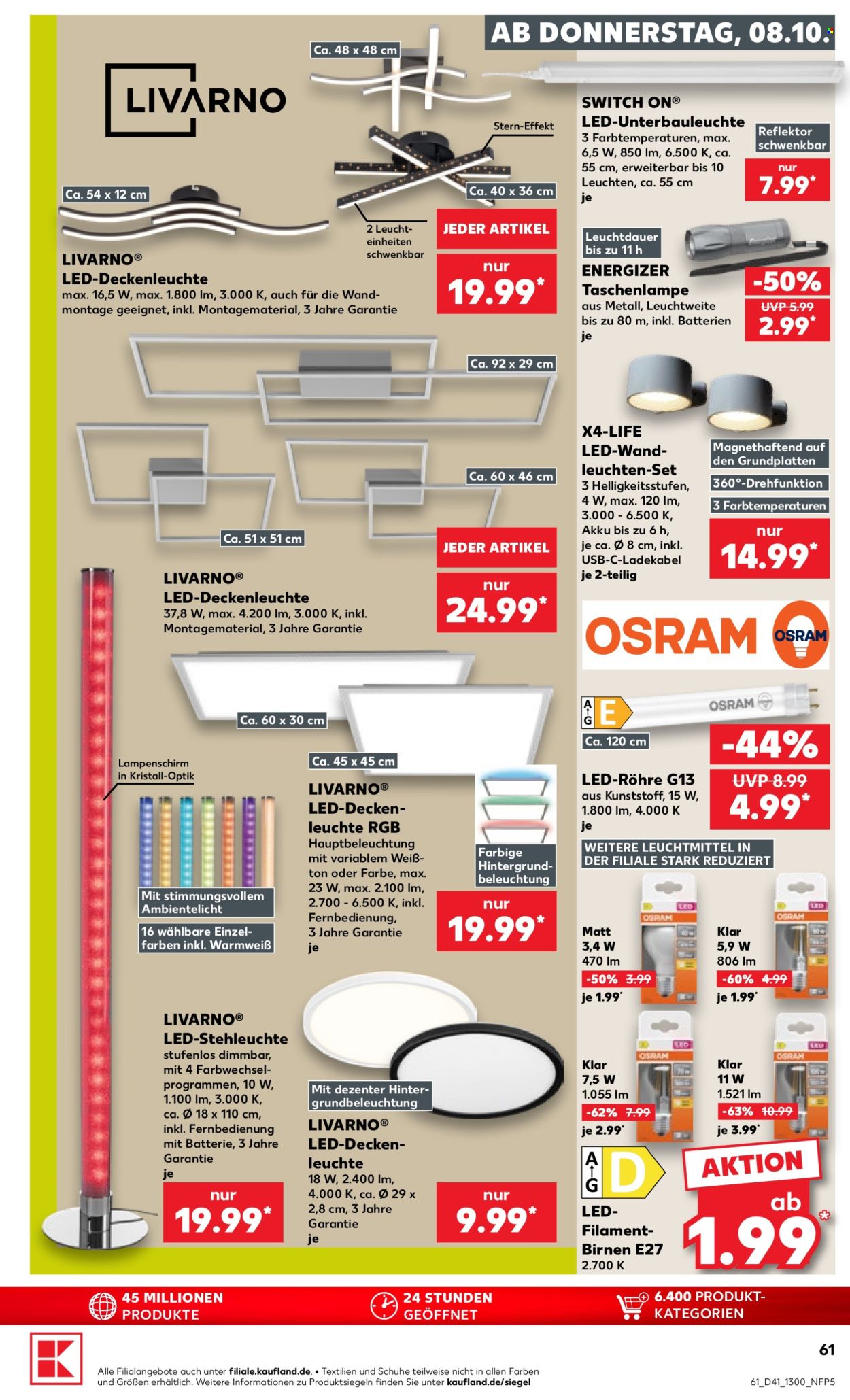Leták Kaufland - 8.10.2026 - 14.10.2026. Strana 61