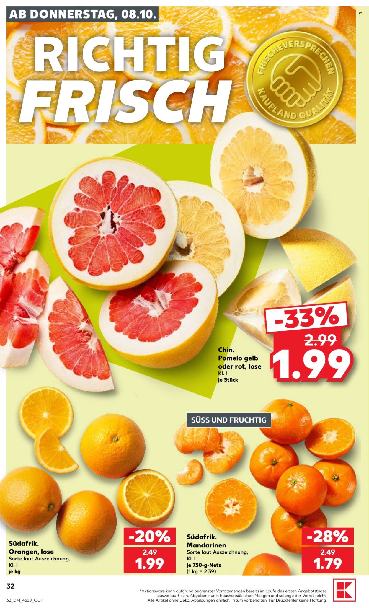 Leták Kaufland - 8.10.2026 - 14.10.2026. Strana 32