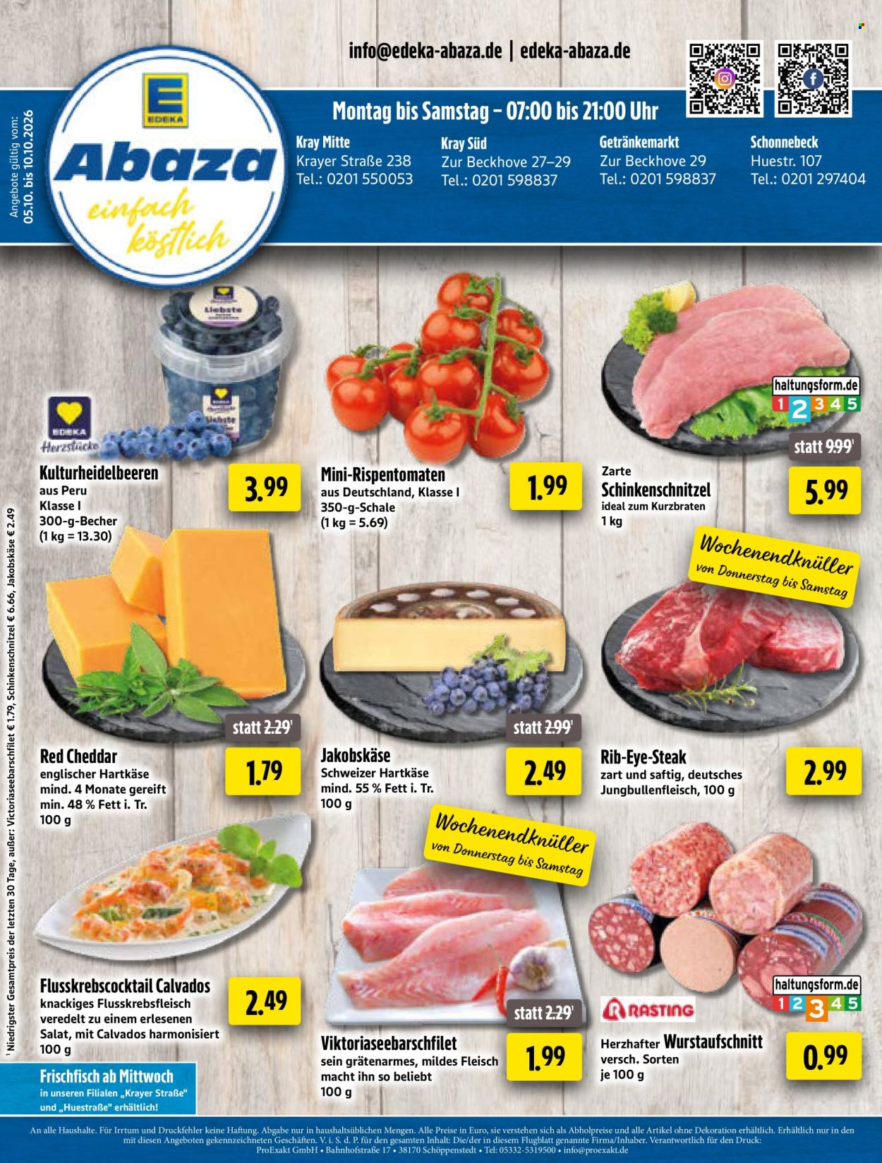 Edeka Getränkemarkt Prospekte  - 5.10.2026 - 10.10.2026. Seite 1