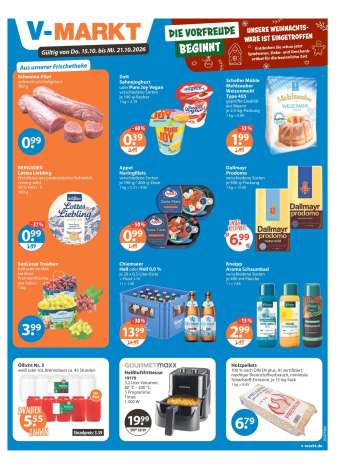 Prospekte V-Markt - 15.10.2026 - 21.10.2026.