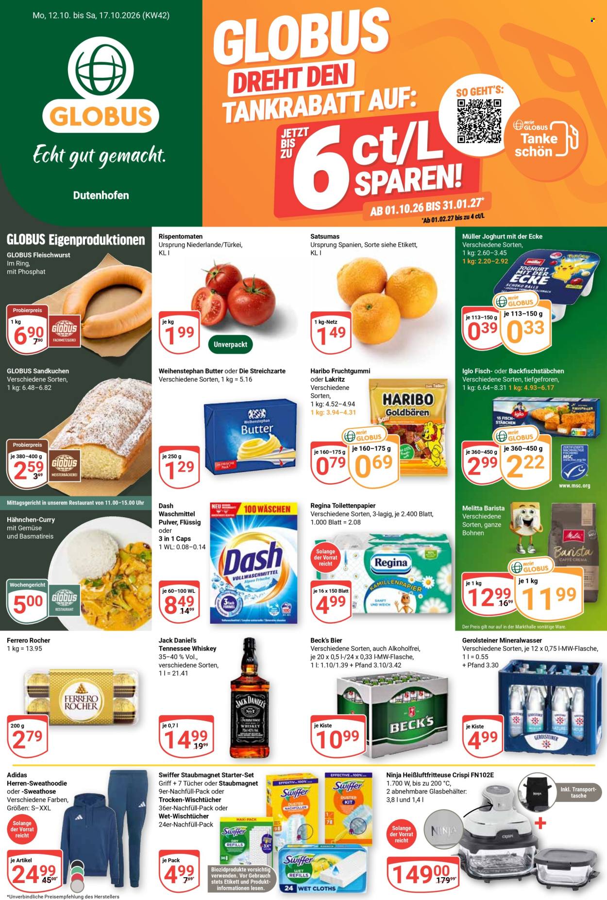 Globus Prospekte  - 12.10.2026 - 17.10.2026. Seite 1
