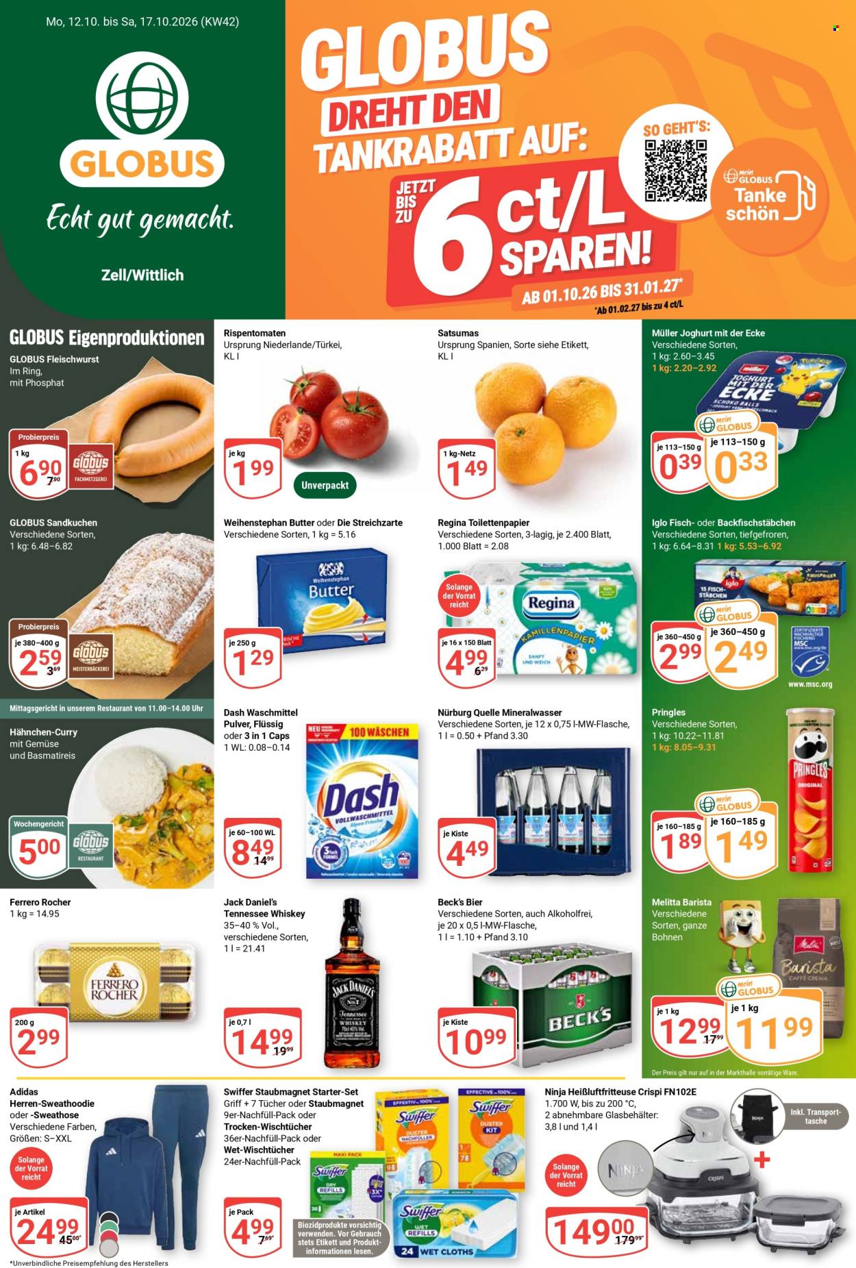 Globus Prospekte  - 12.10.2026 - 17.10.2026. Seite 1