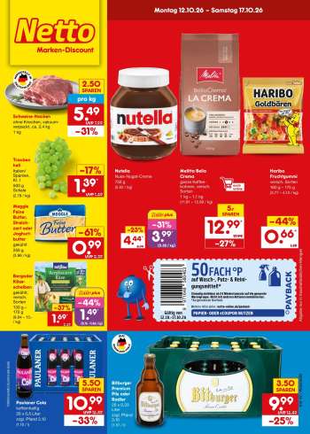 Prospekte Netto Marken-Discount - 12.10.2026 - 17.10.2026.