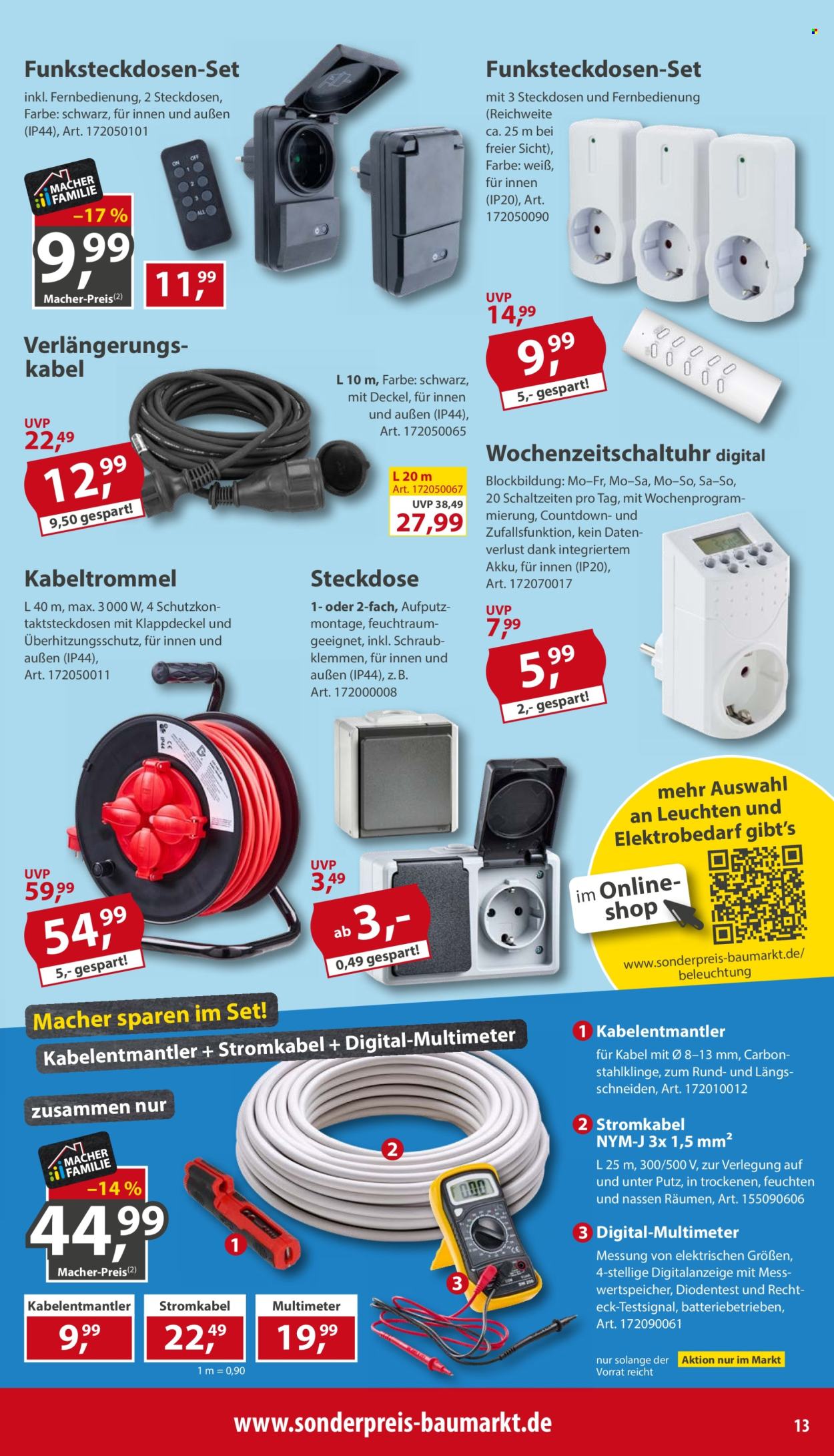 Sonderpreis-Baumarkt Prospekte  - 17.10.2026 - 23.10.2026. Seite 13