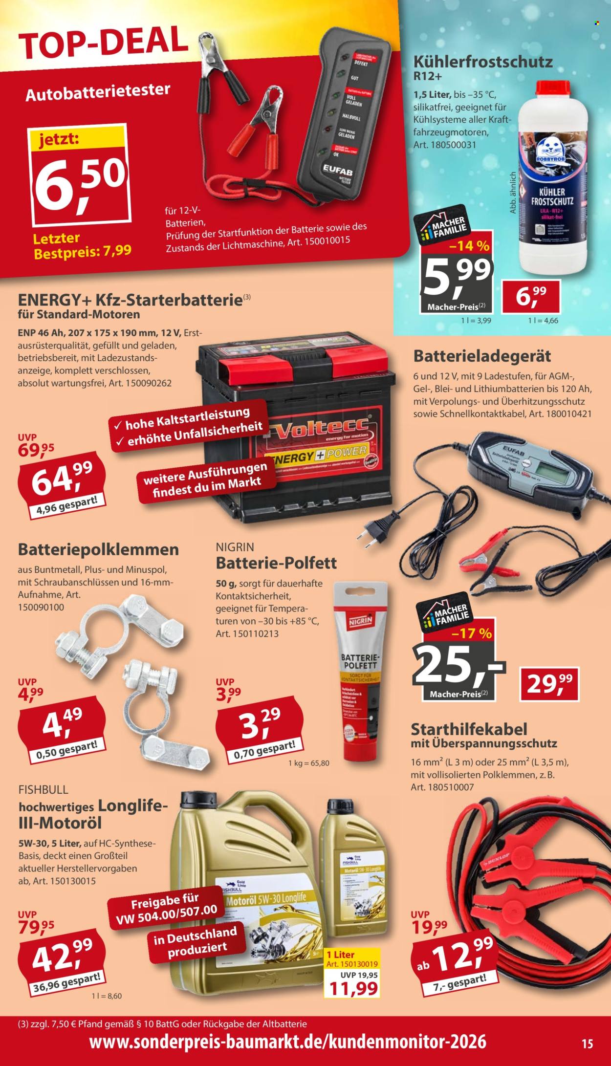 Sonderpreis-Baumarkt Prospekte  - 17.10.2026 - 23.10.2026. Seite 15