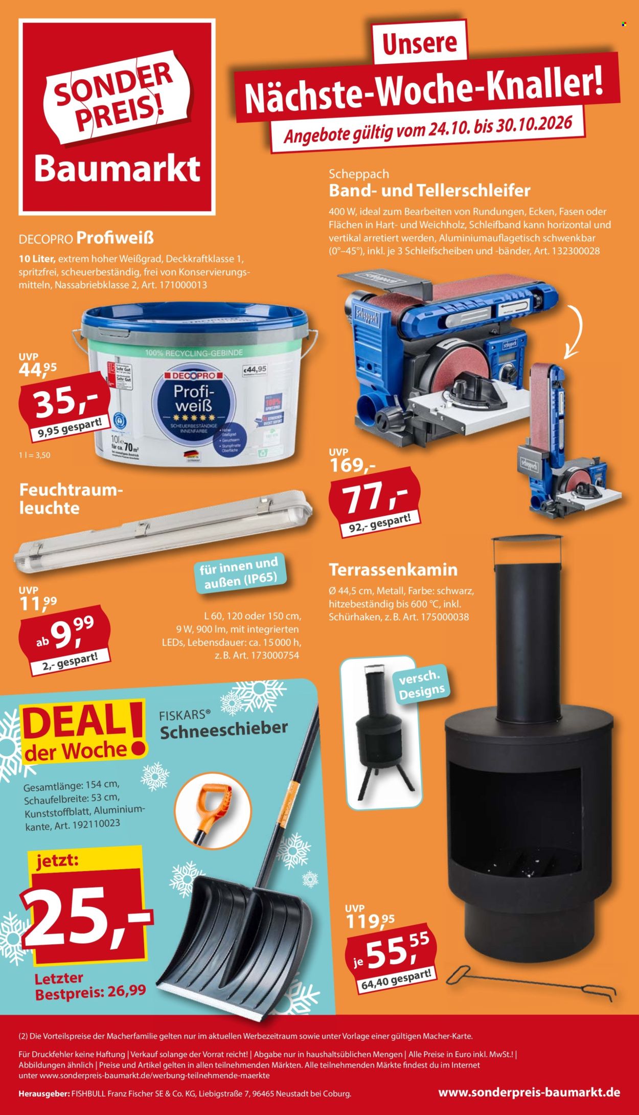 Sonderpreis-Baumarkt Prospekte  - 17.10.2026 - 23.10.2026. Seite 16