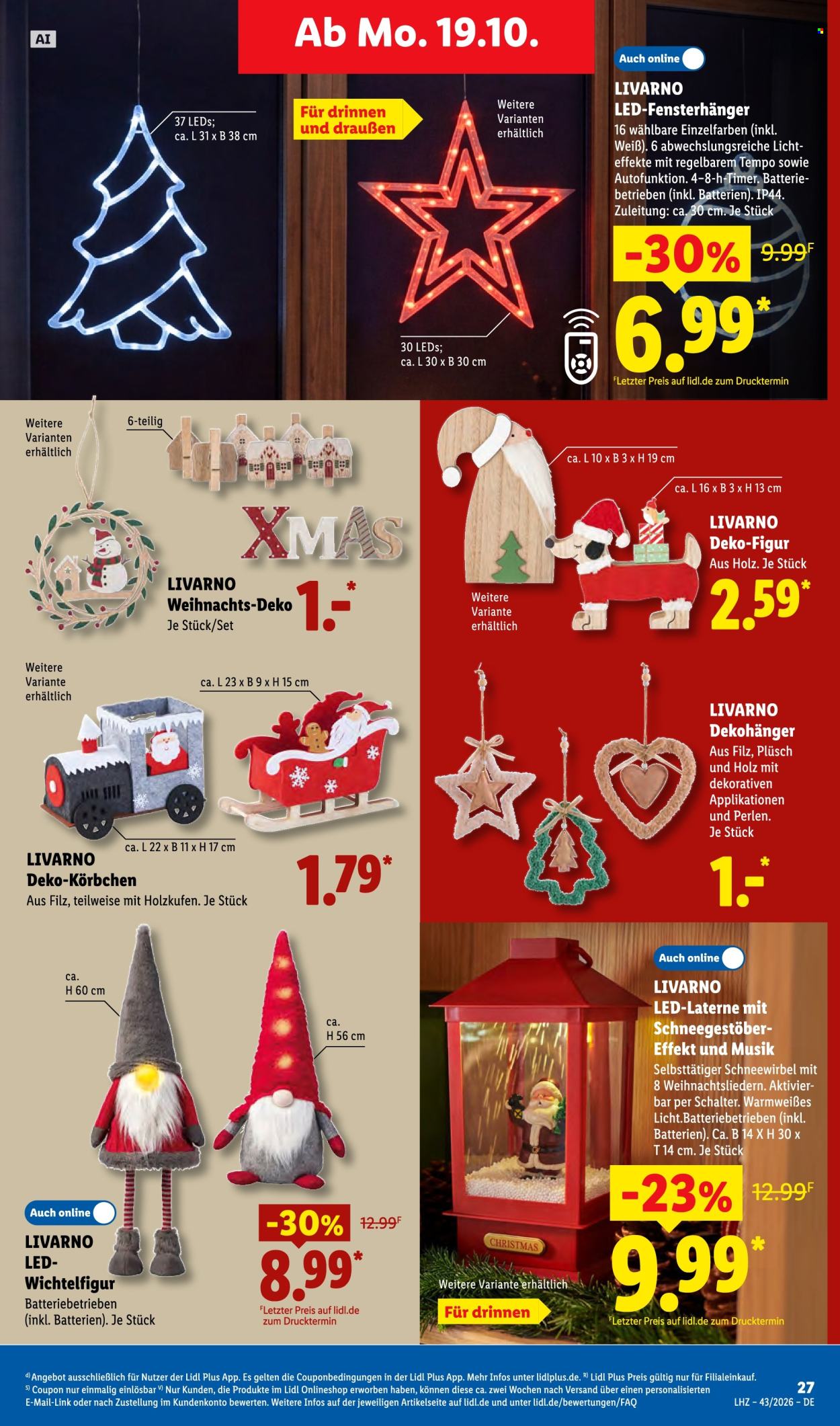 Lidl Prospekte  - 19.10.2026 - 24.10.2026. Seite 43