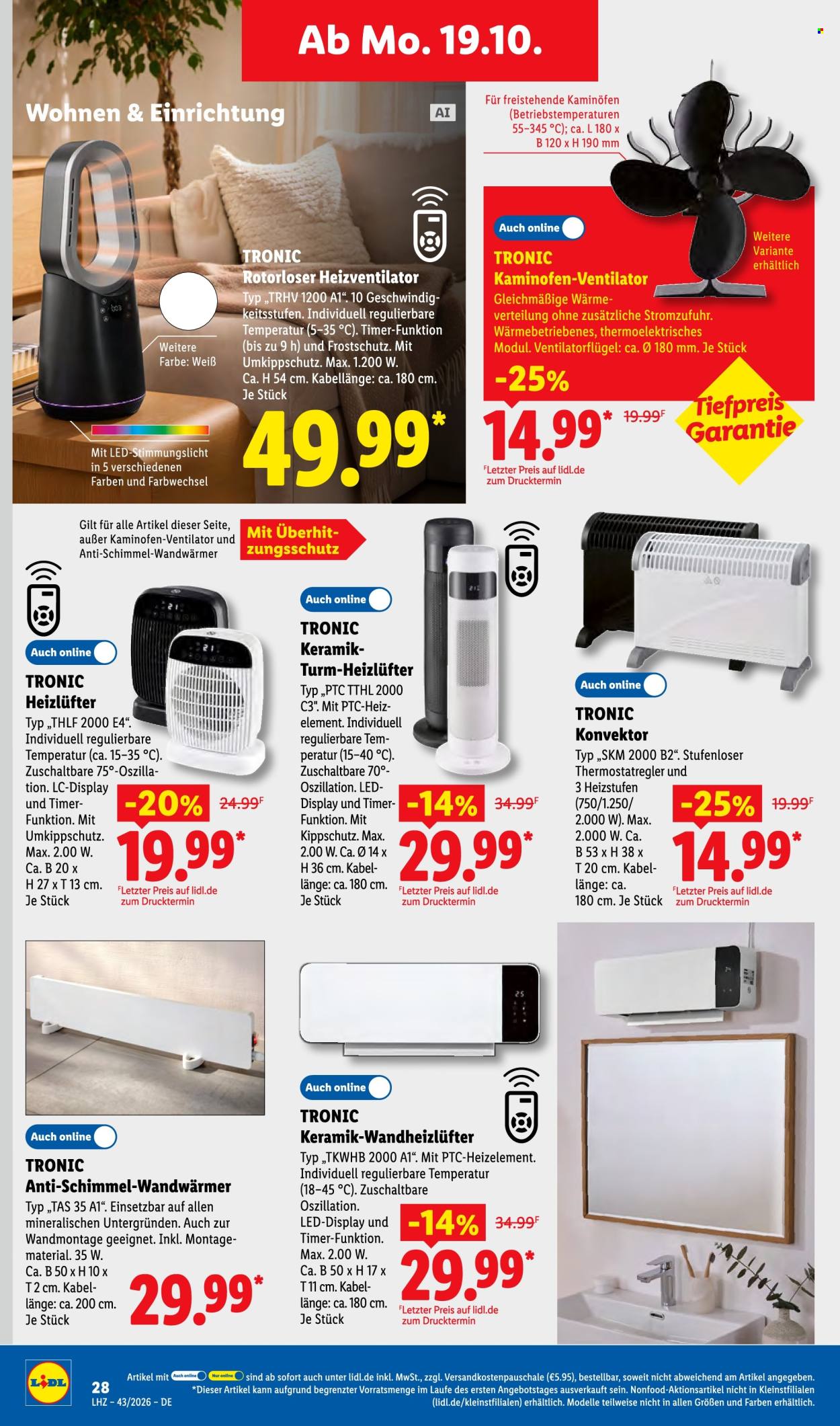 Lidl Prospekte  - 19.10.2026 - 24.10.2026. Seite 44