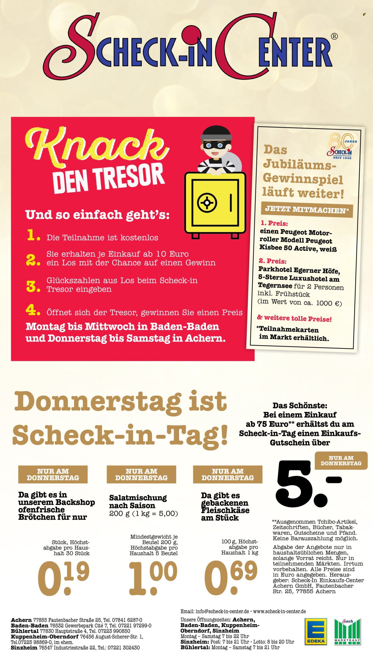 Scheck-in Prospekte  - 12.10.2026 - 17.10.2026. Seite 83
