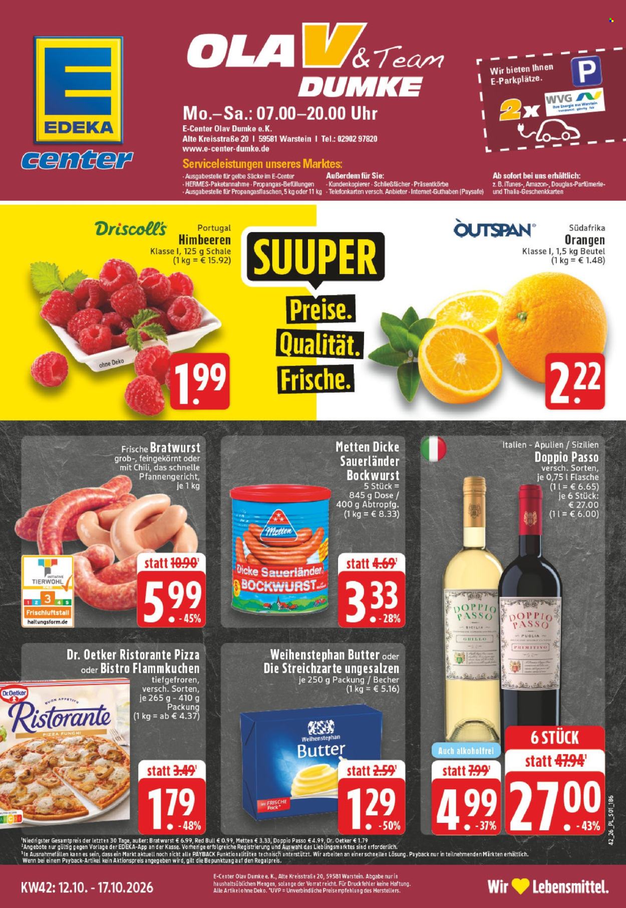 E center Prospekte  - 12.10.2026 - 17.10.2026. Seite 1