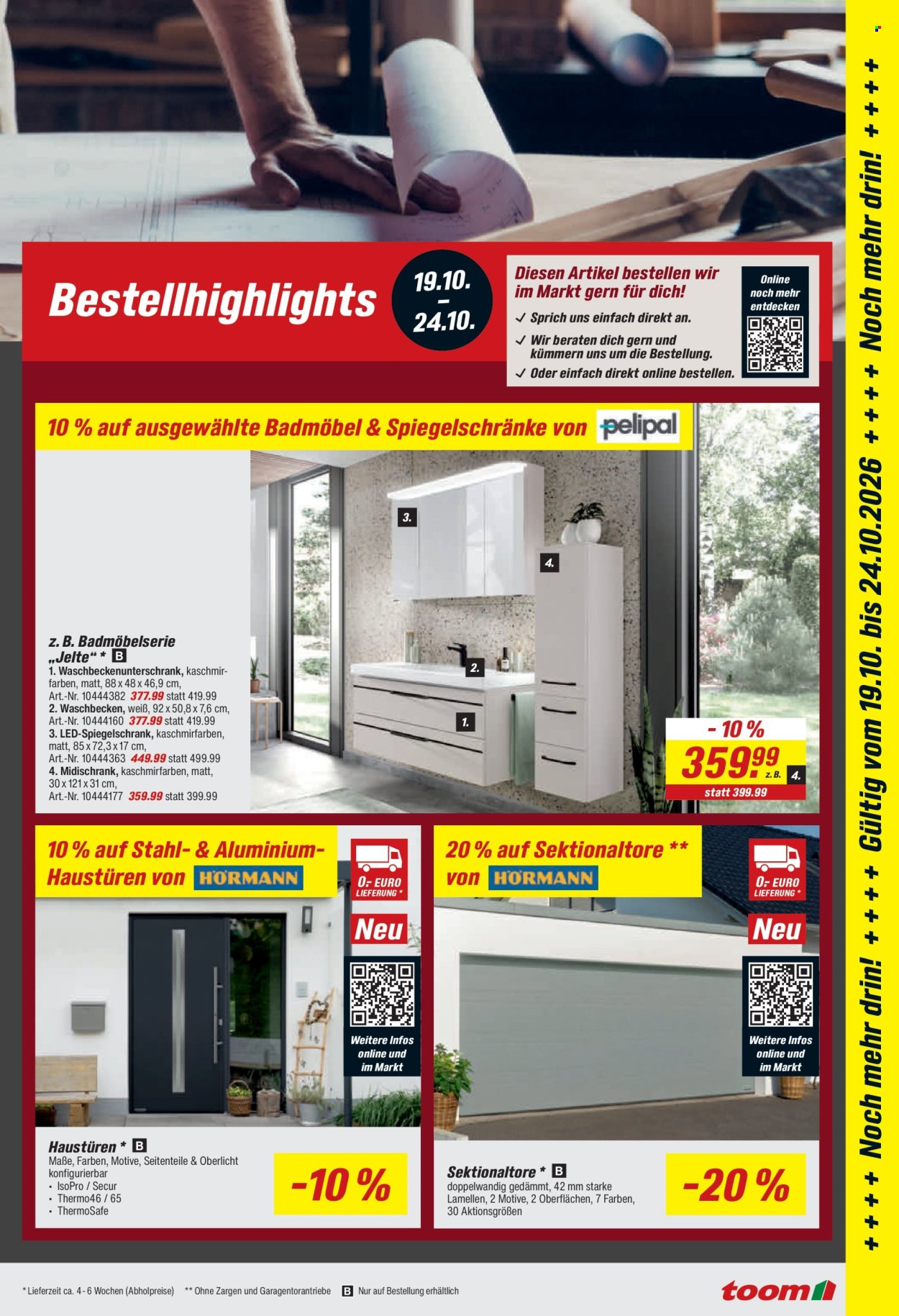 toom Baumarkt Prospekte  - 19.10.2026 - 24.10.2026. Seite 3