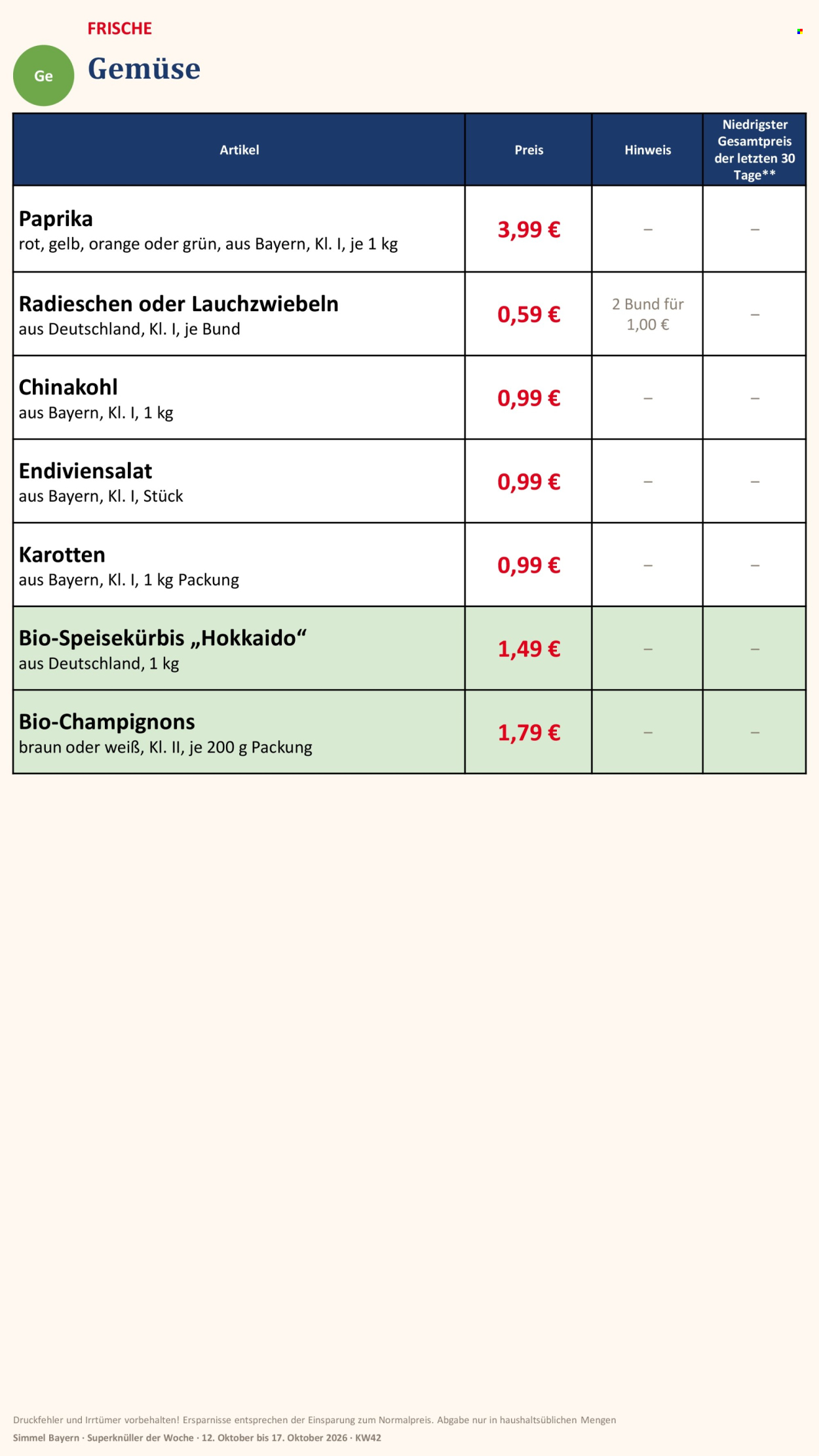 Edeka Prospekte  - 12.10.2026 - 17.10.2026. Seite 3