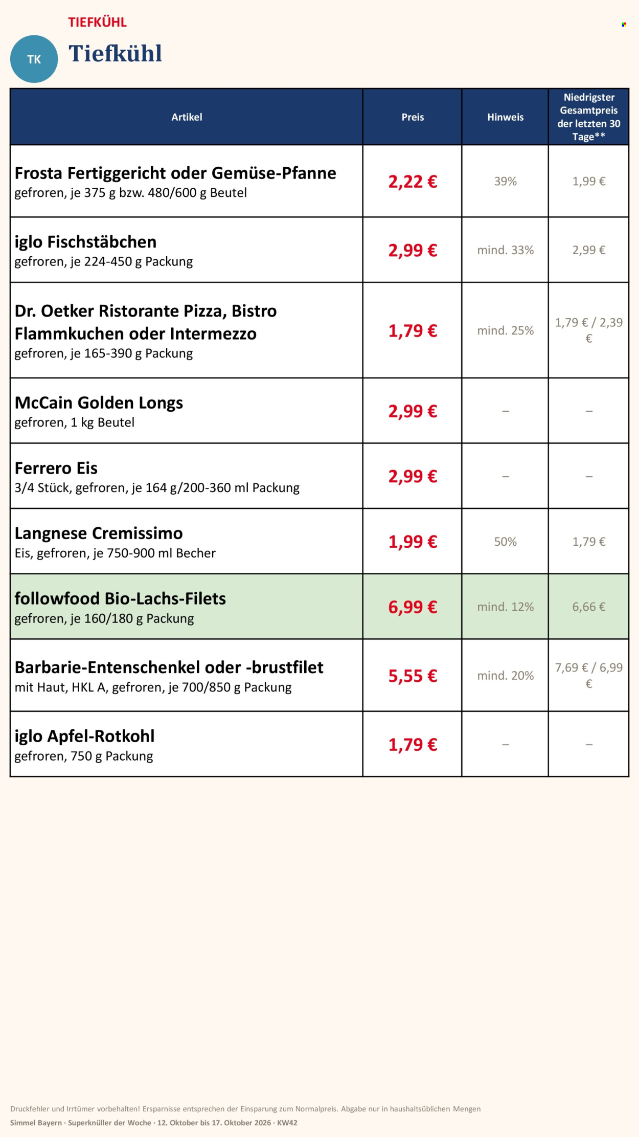 Edeka Prospekte  - 12.10.2026 - 17.10.2026. Seite 13