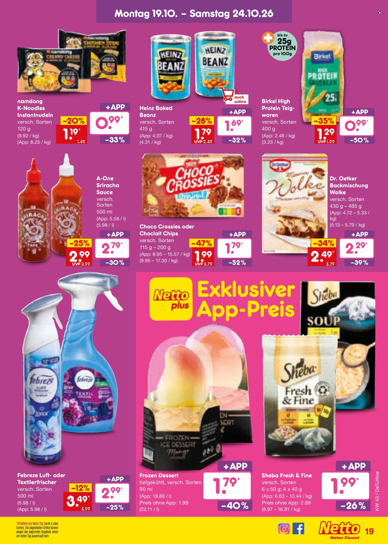 Netto Marken-Discount Prospekte  - 19.10.2026 - 24.10.2026. Seite 21