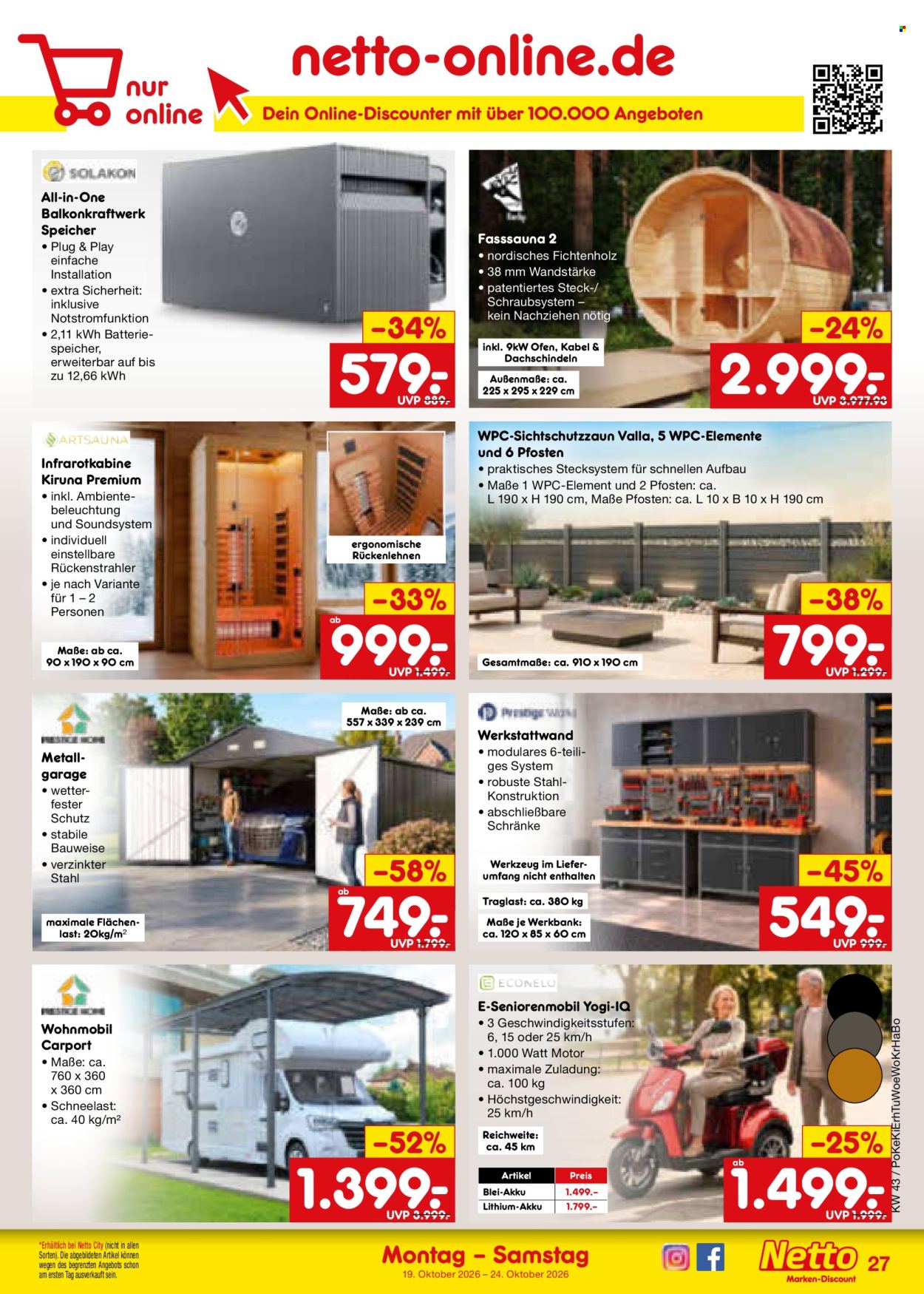 Netto Marken-Discount Prospekte  - 19.10.2026 - 24.10.2026. Seite 37