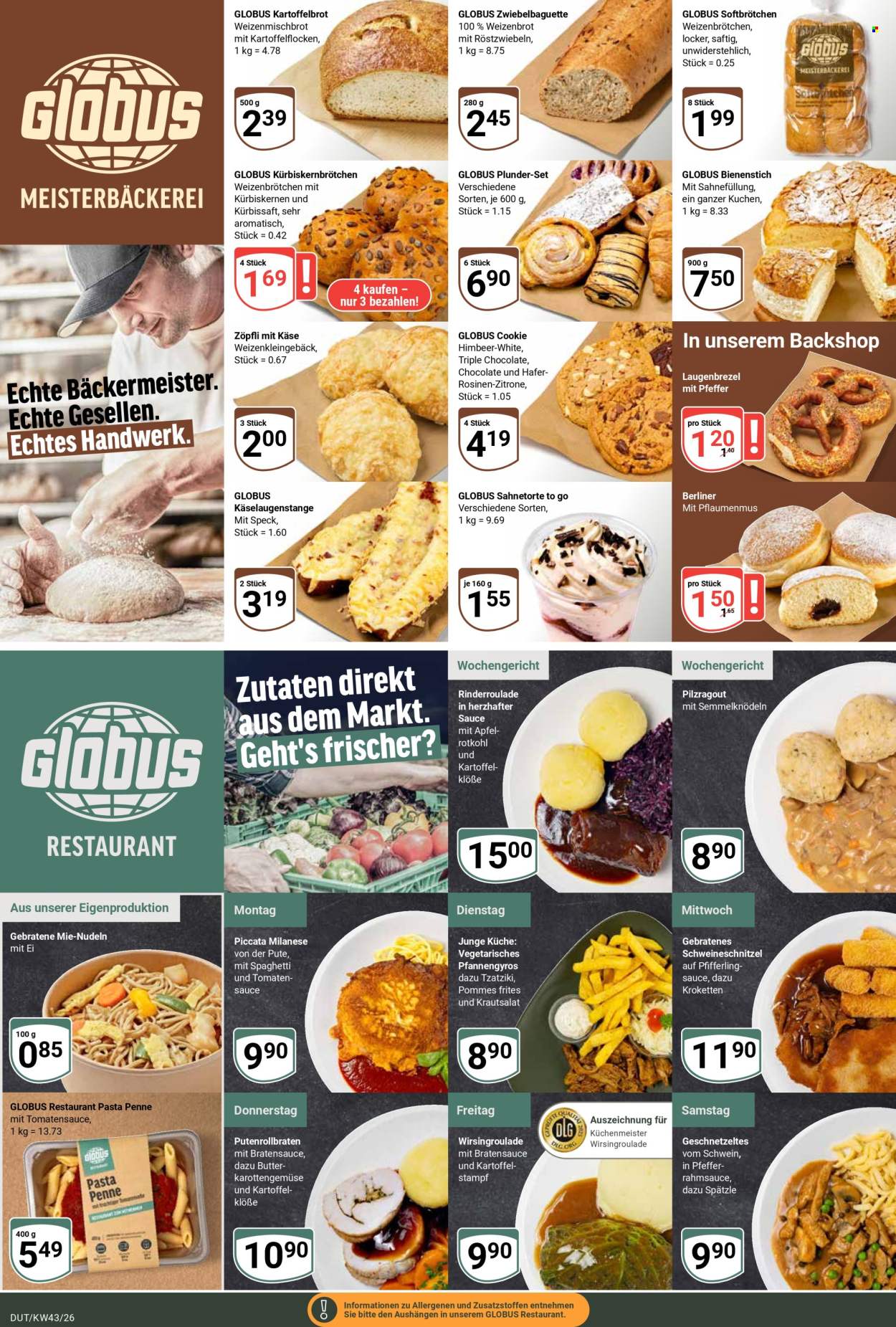 Globus Prospekte  - 19.10.2026 - 24.10.2026. Seite 8