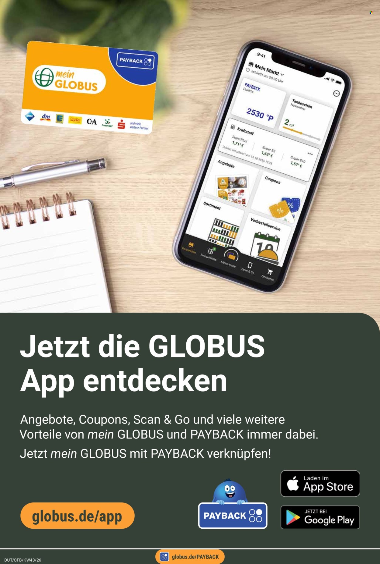 Globus Prospekte  - 19.10.2026 - 24.10.2026. Seite 21