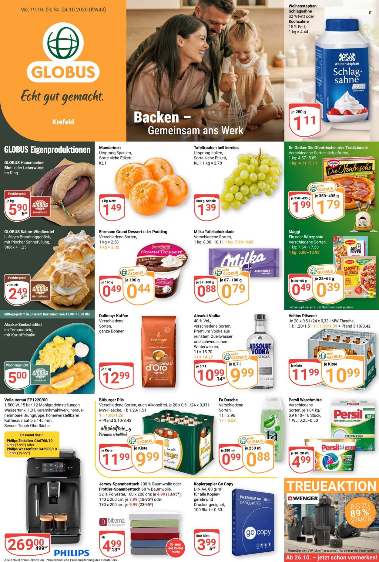 Globus Prospekte  - 19.10.2026 - 24.10.2026. Seite 1