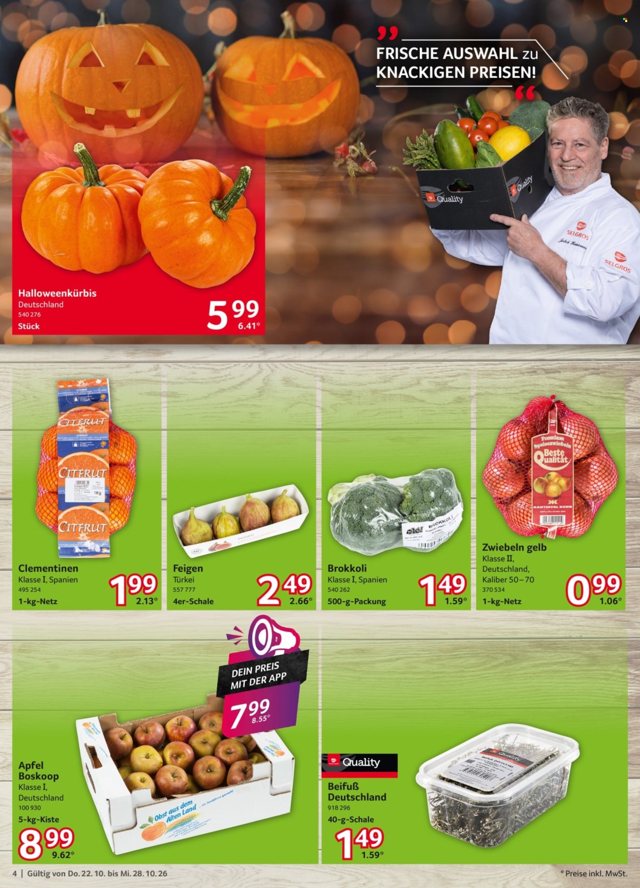 Selgros Prospekte  - 22.10.2026 - 28.10.2026. Seite 4