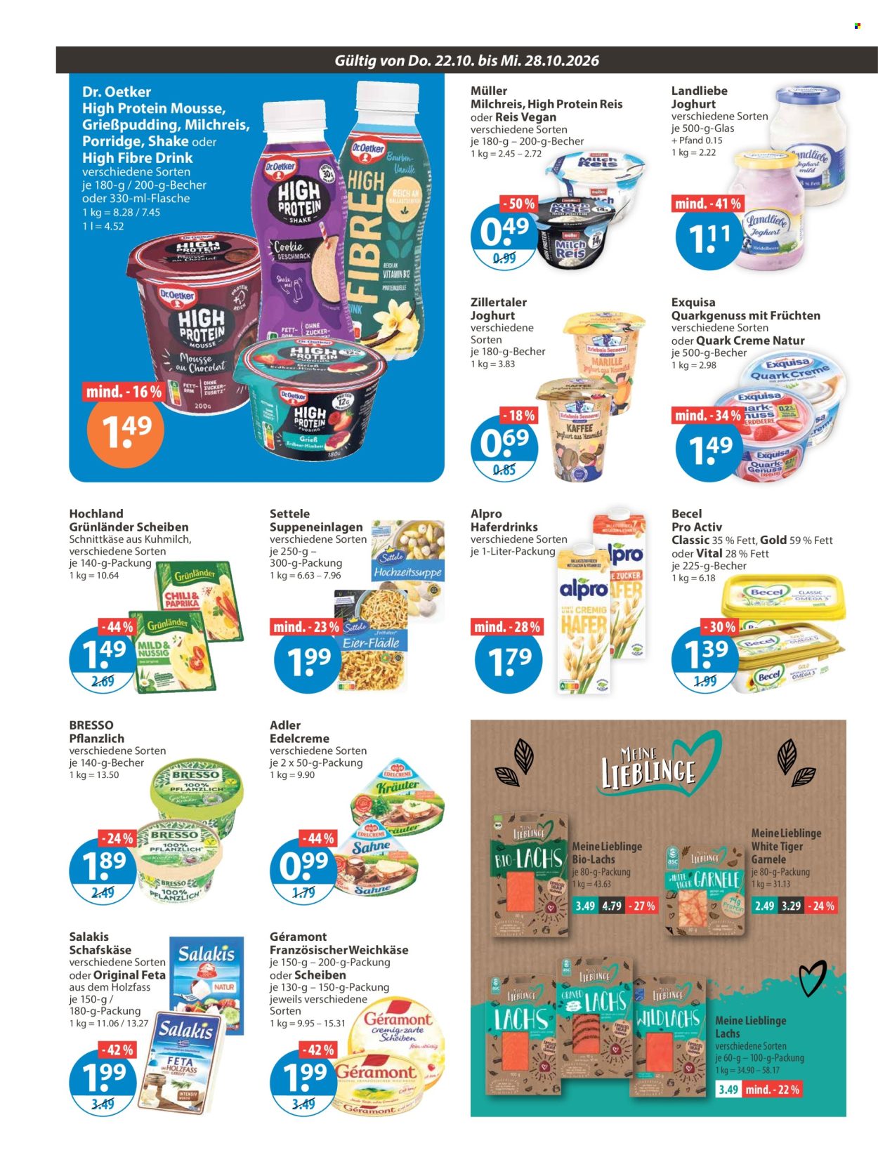 V-Markt Prospekte  - 22.10.2026 - 28.10.2026. Seite 6