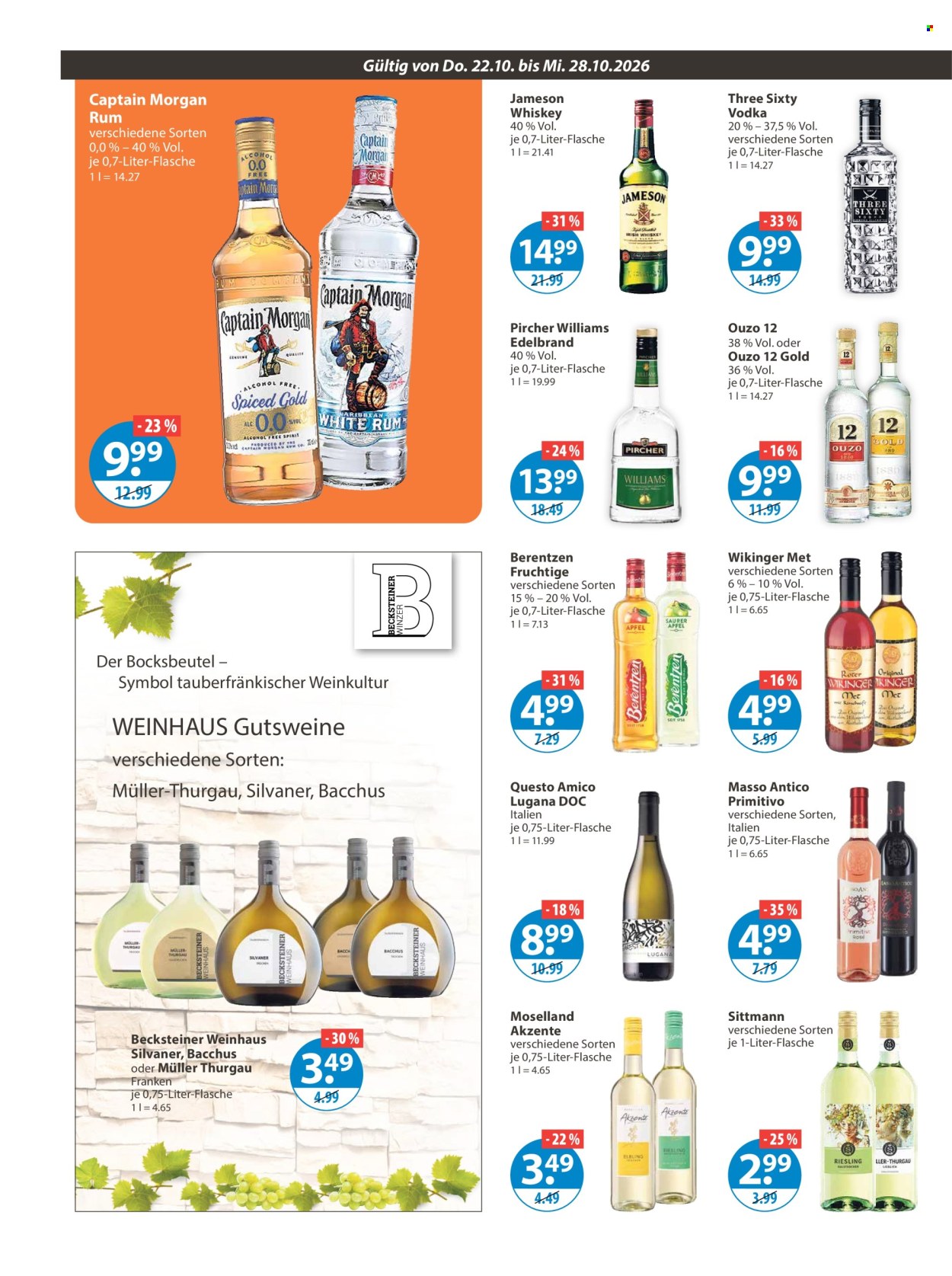 V-Markt Prospekte  - 22.10.2026 - 28.10.2026. Seite 10