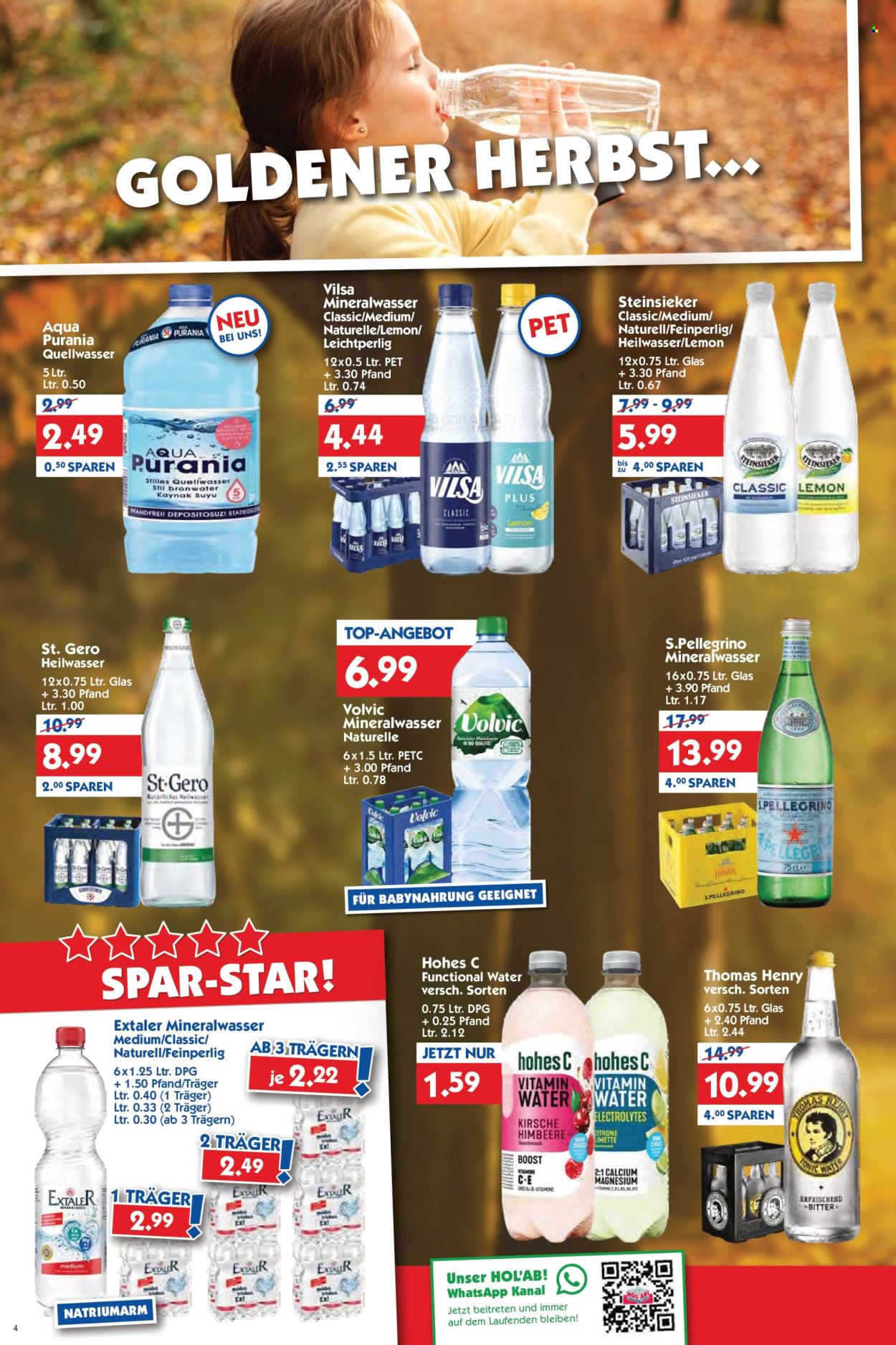 Hol'ab! Getränkemarkt Prospekte  - 19.10.2026 - 24.10.2026. Seite 4