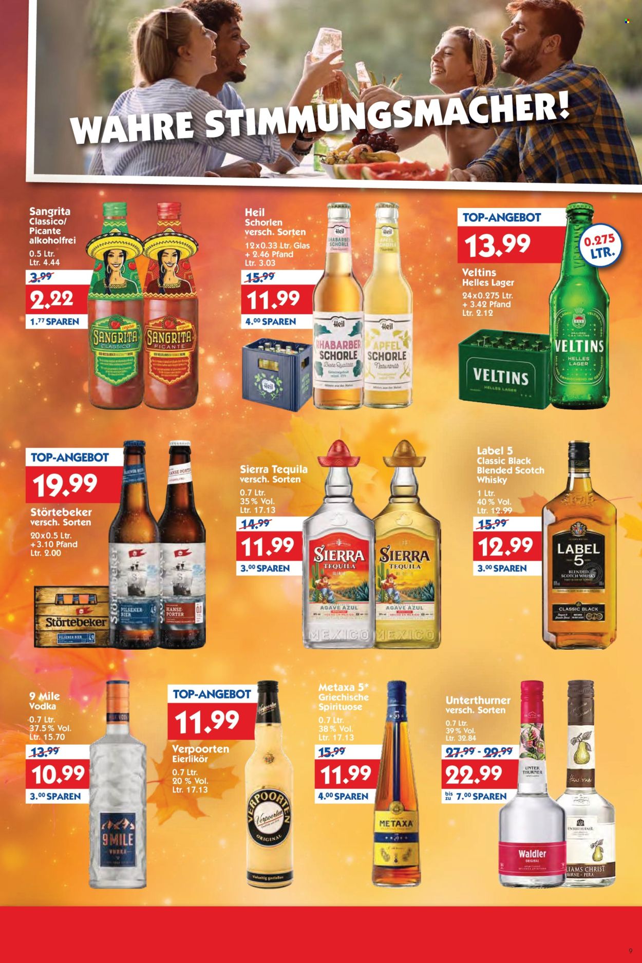 Hol'ab! Getränkemarkt Prospekte  - 19.10.2026 - 24.10.2026. Seite 9