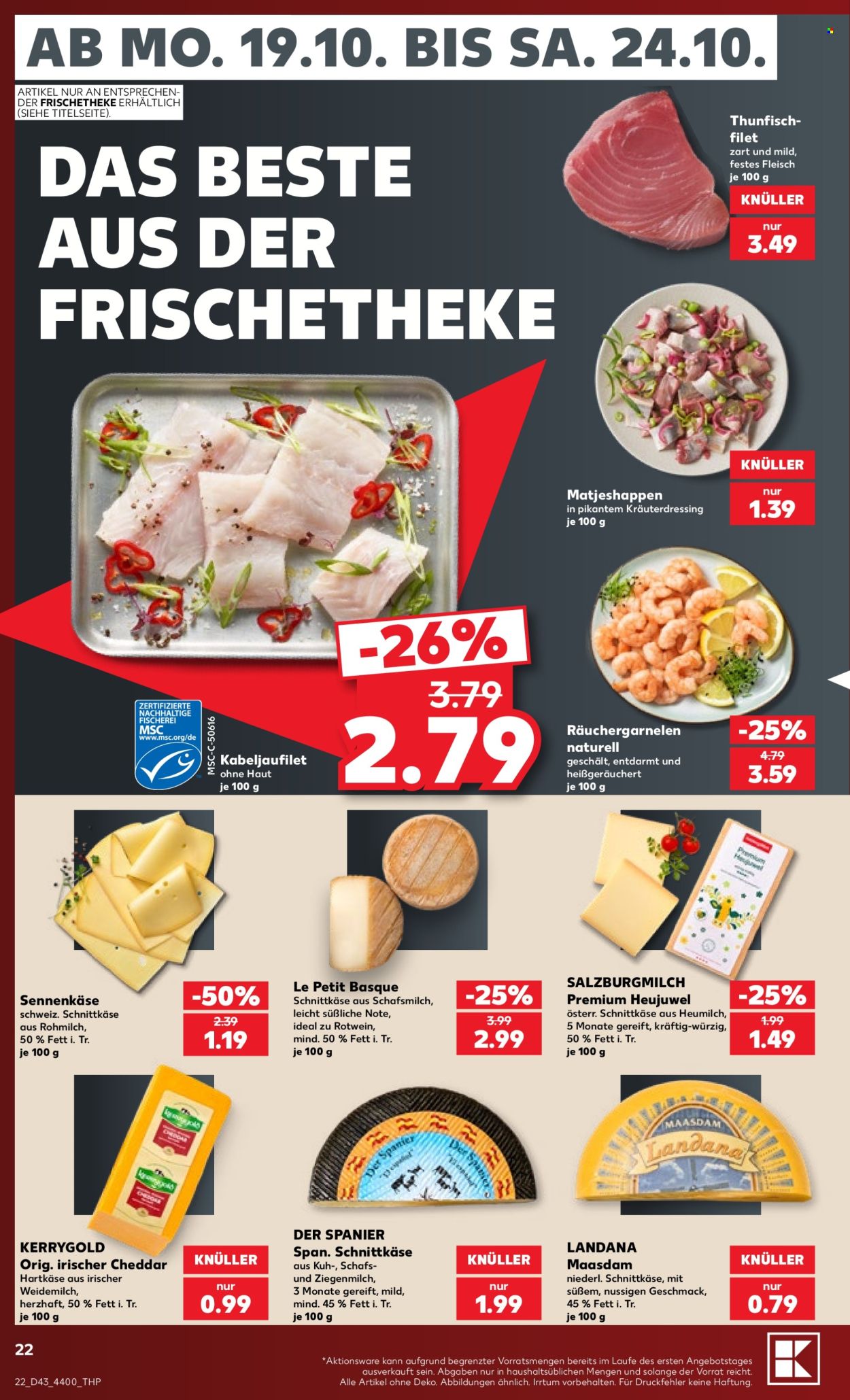 Kaufland Prospekte  - 19.10.2026 - 24.10.2026. Seite 22