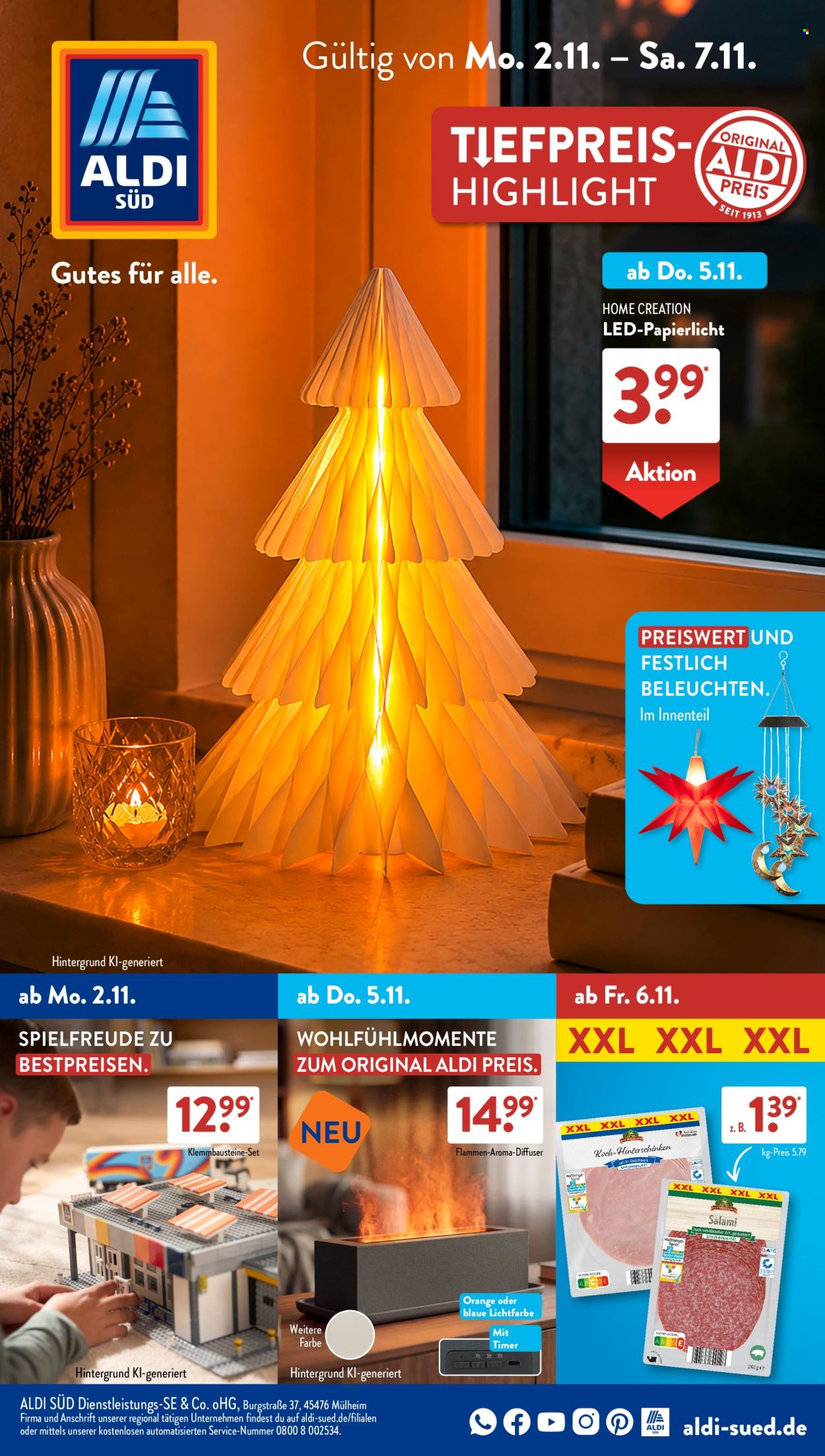 ALDI SÜD Prospekte  - 19.10.2026 - 19.10.2026. Seite 1