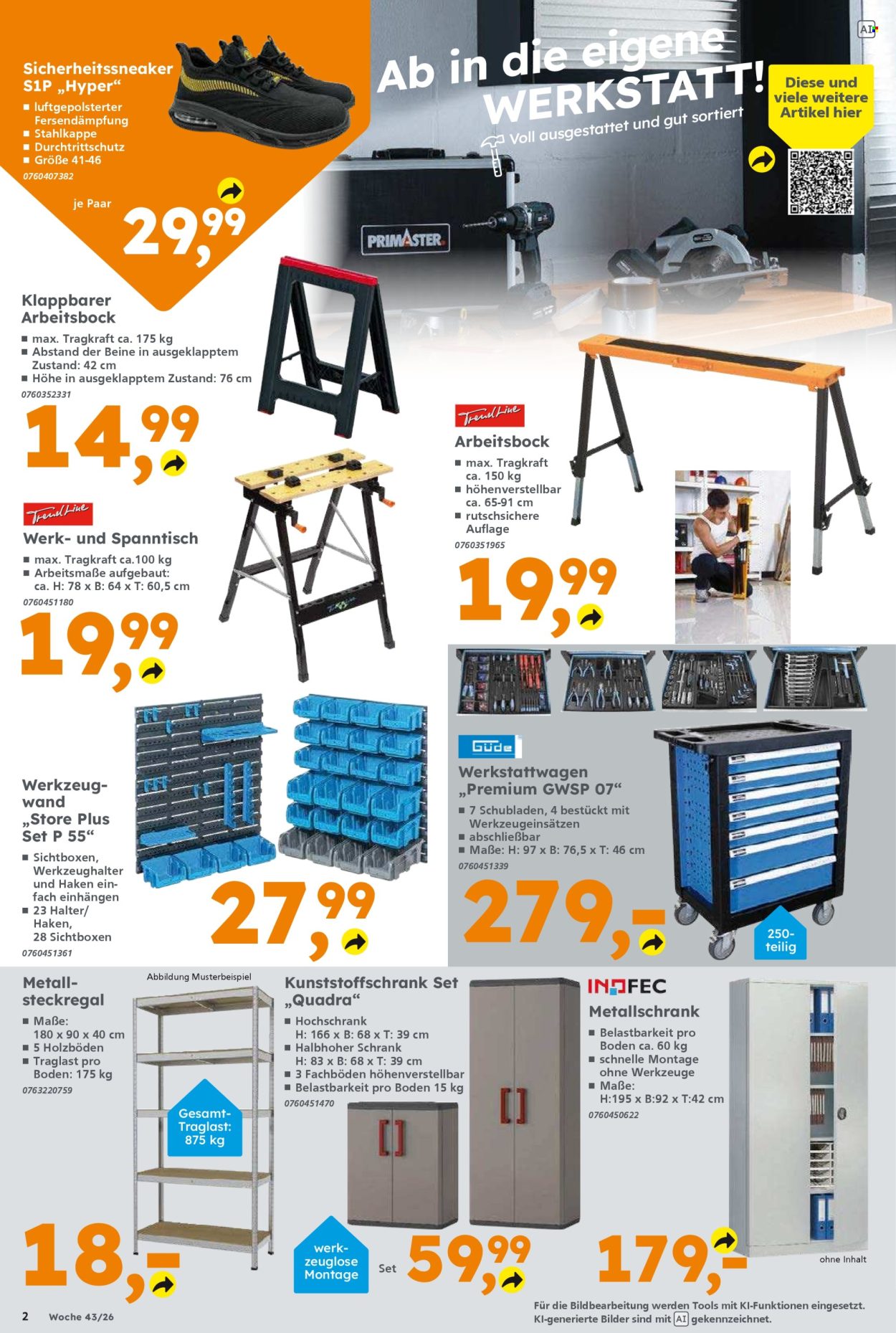 Globus Baumarkt Prospekte  - 19.10.2026 - 24.10.2026. Seite 2