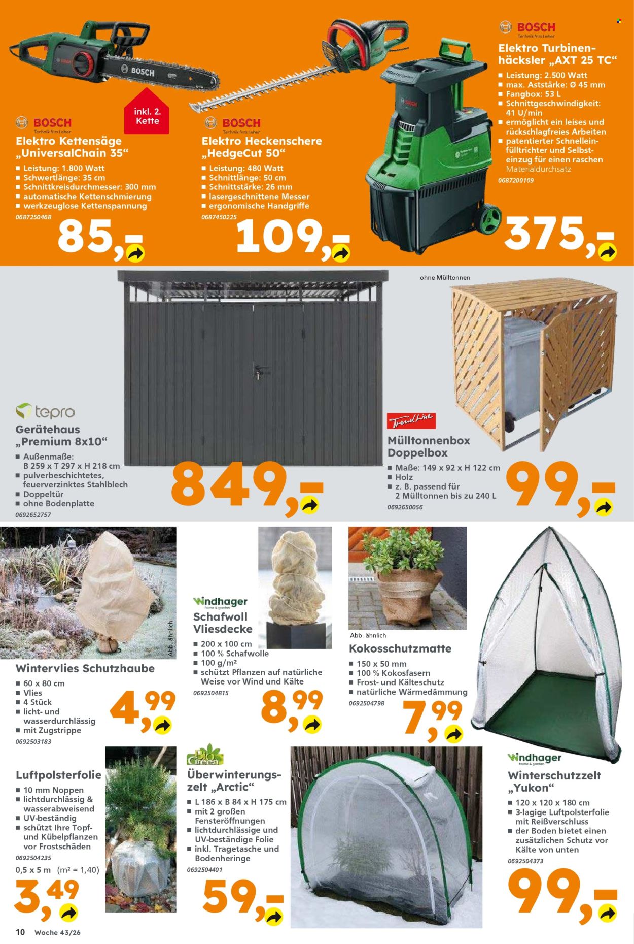 Globus Baumarkt Prospekte  - 19.10.2026 - 24.10.2026. Seite 10